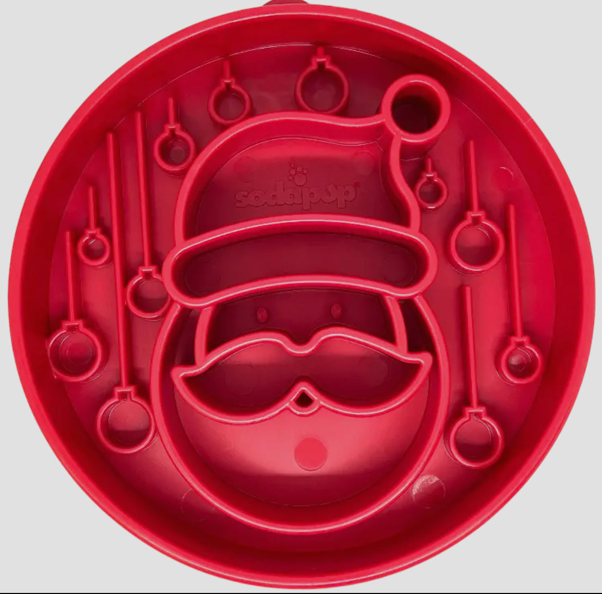 SODAPUP SANTA CHRISTMAS EBOWL SLOW FEEDER