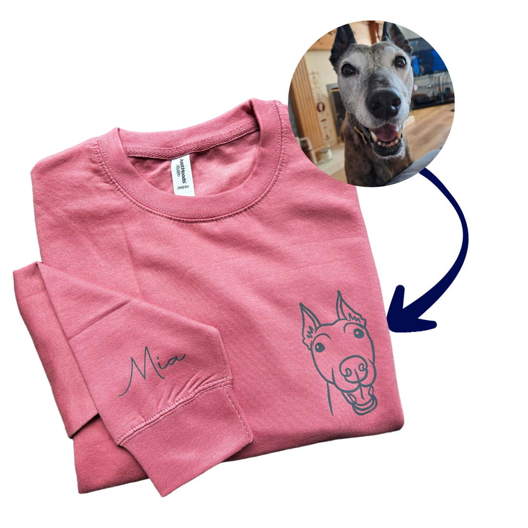 PET PAW-TRAIT PERSONALISED SWEATER