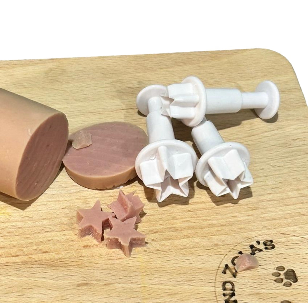 HEARTS & STARS PATE CUTTERS (3 Pack)