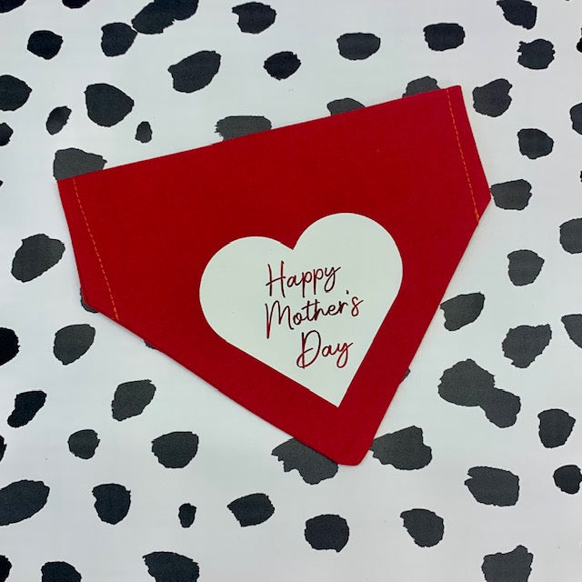 MOTHERS DAY HEART BANDANA