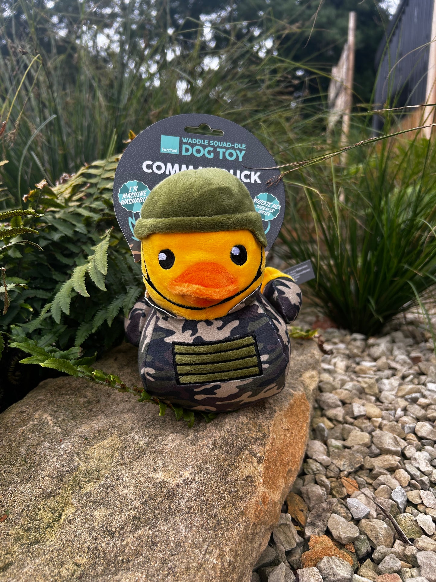 COMMANDUCK DUCK PLUSHIE