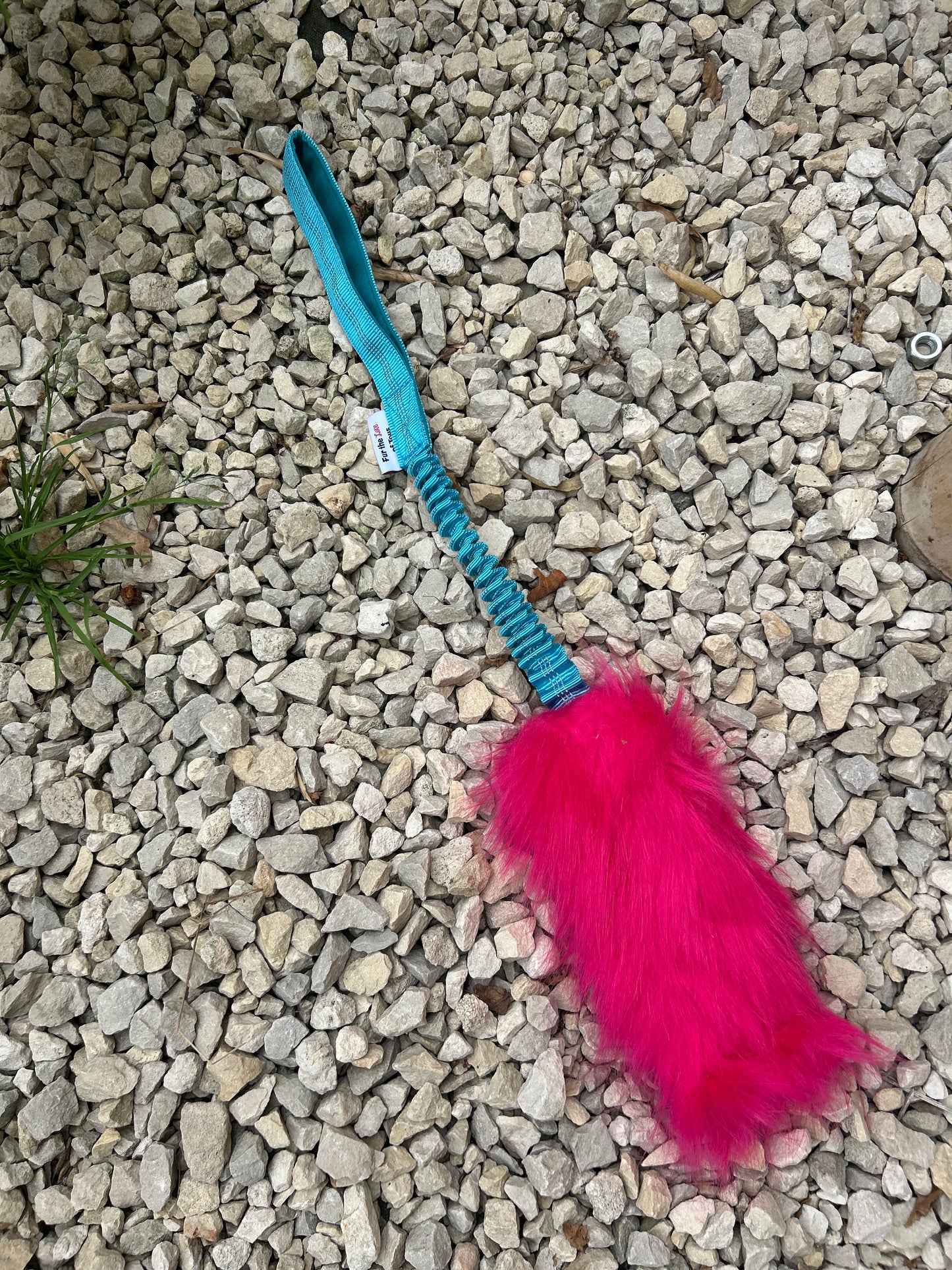 FAUX FUR BUNGEE LURE TUG ROPES
