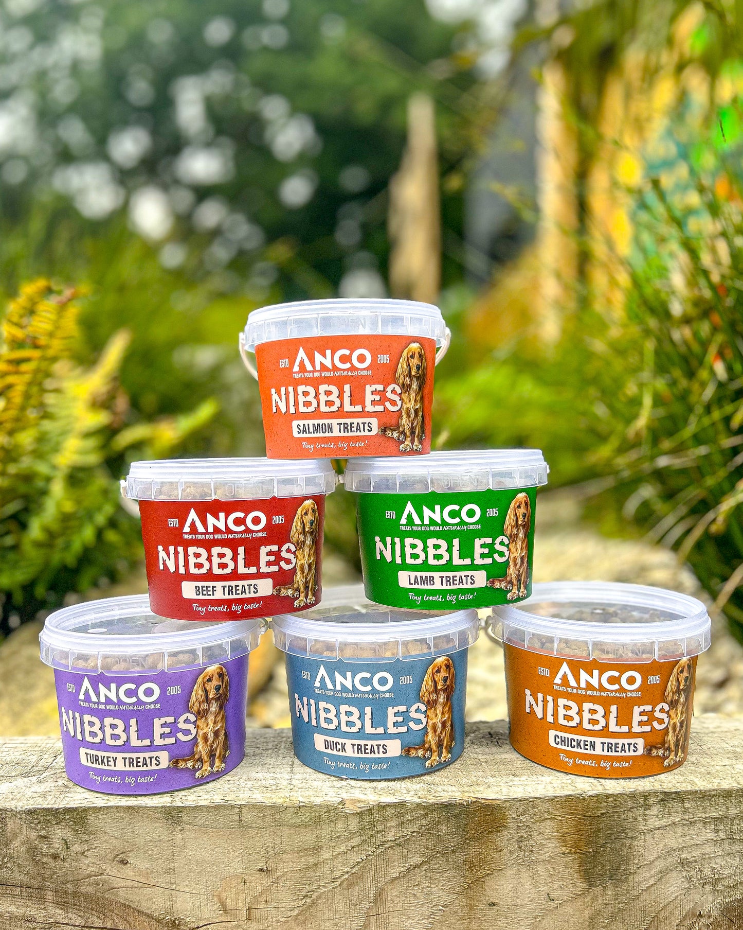 ANCO NIBBLES 300g TRAINING TREAT TUBS (VARIOUS PROTEINS)