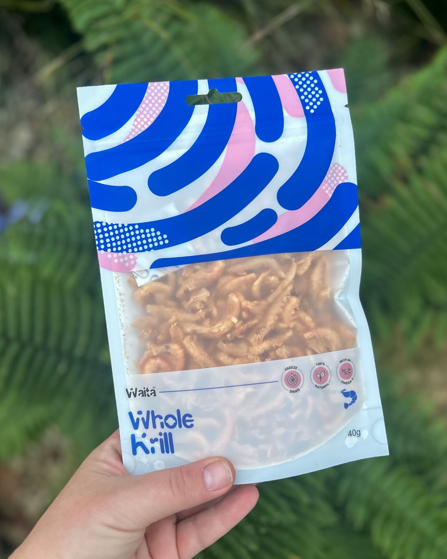 WAITA FREEZE DRIED WHOLE KRILL40g