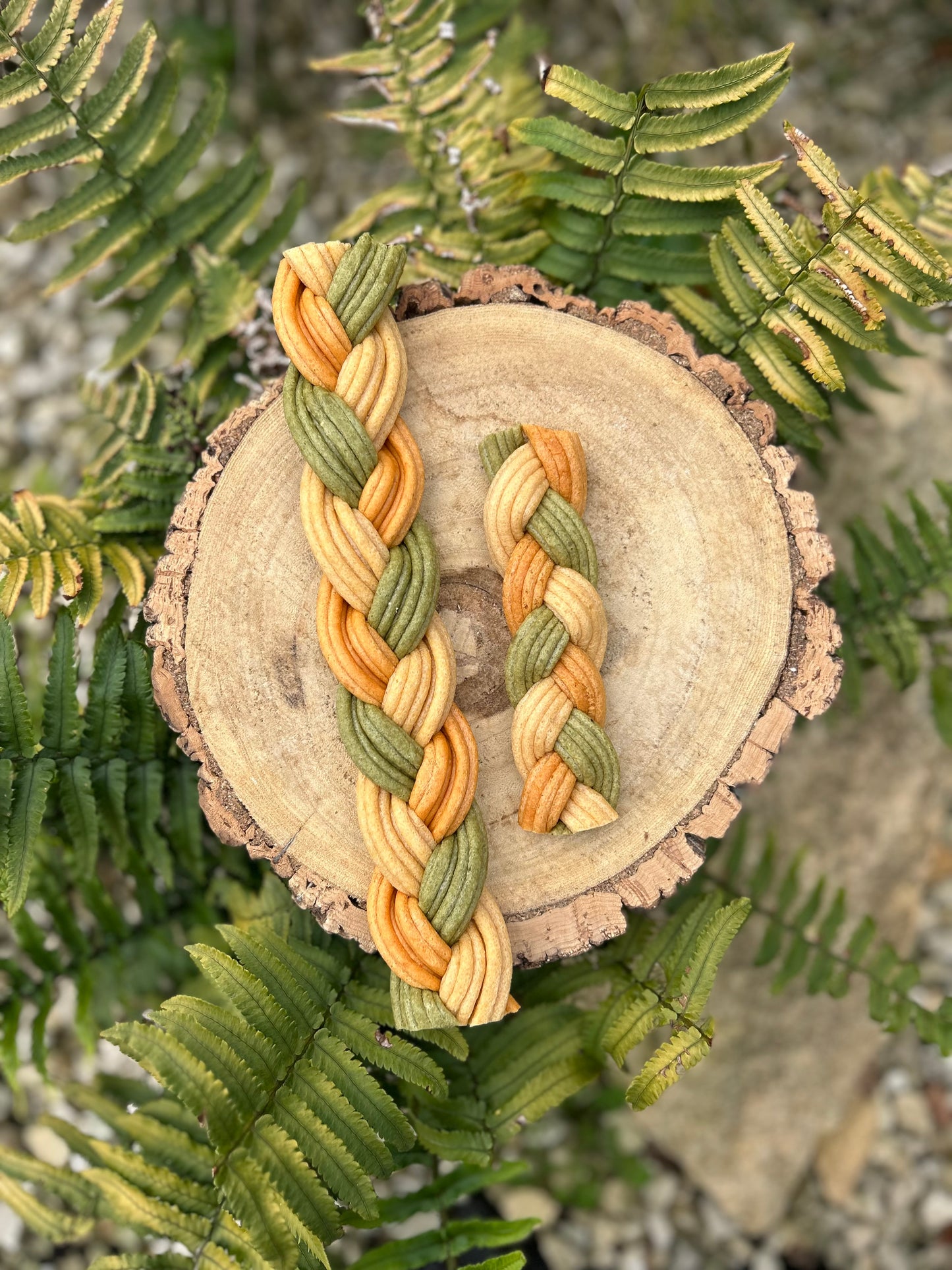TRI TONE PEANUT BUTTER BRAID REGULAR & XL