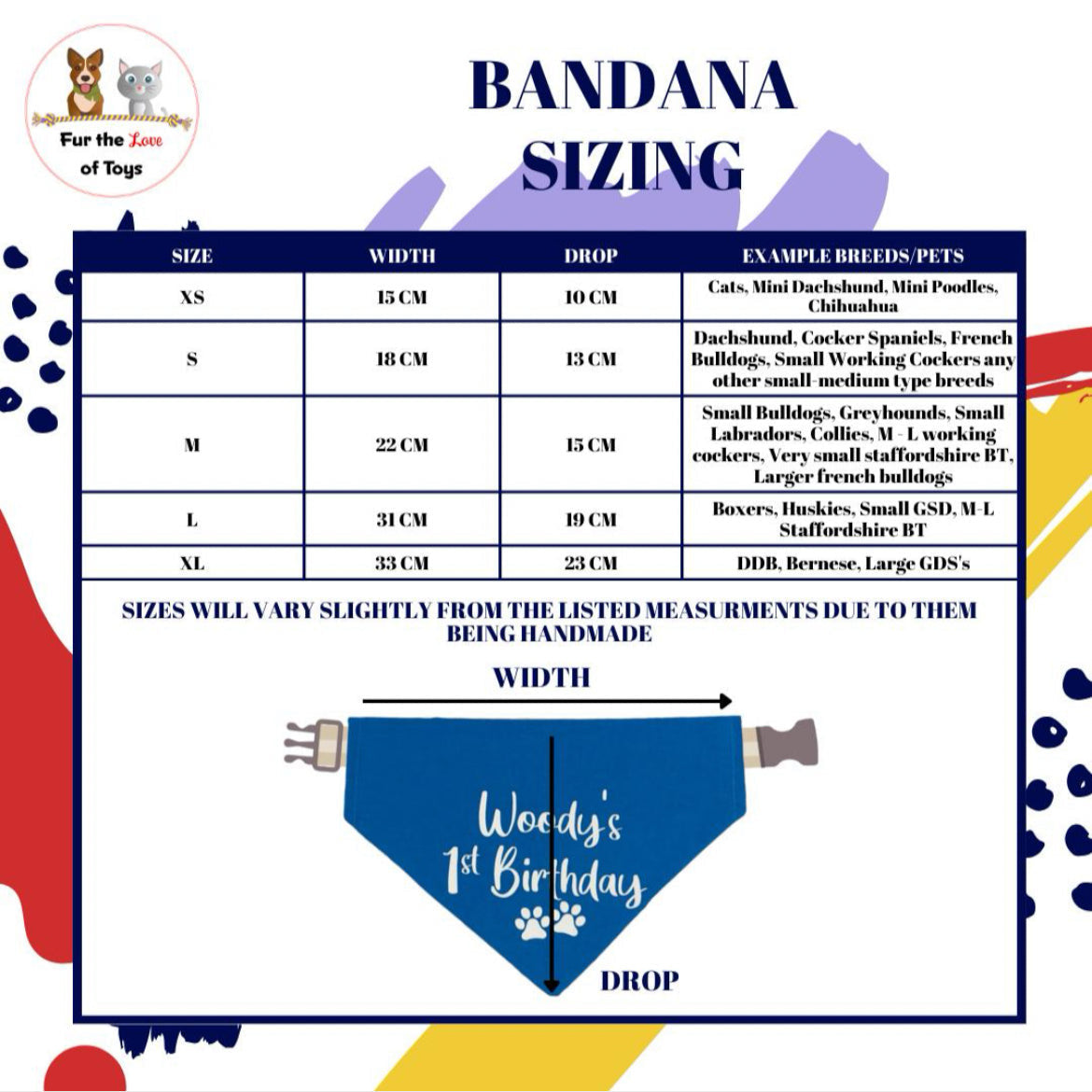 MY FIRST CHRISTMAS BANDANA