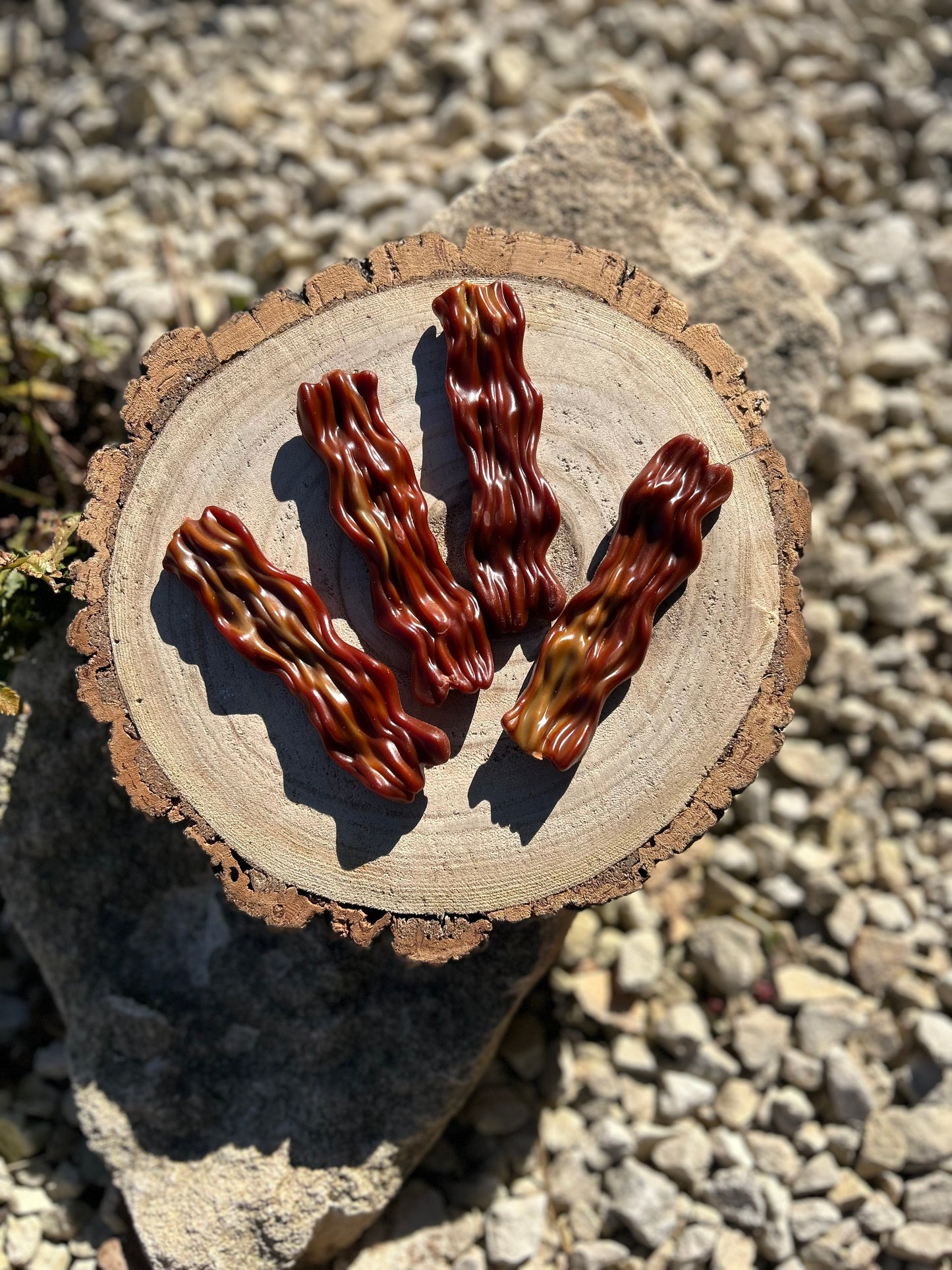 BACON RASHER DENTAL CHEW