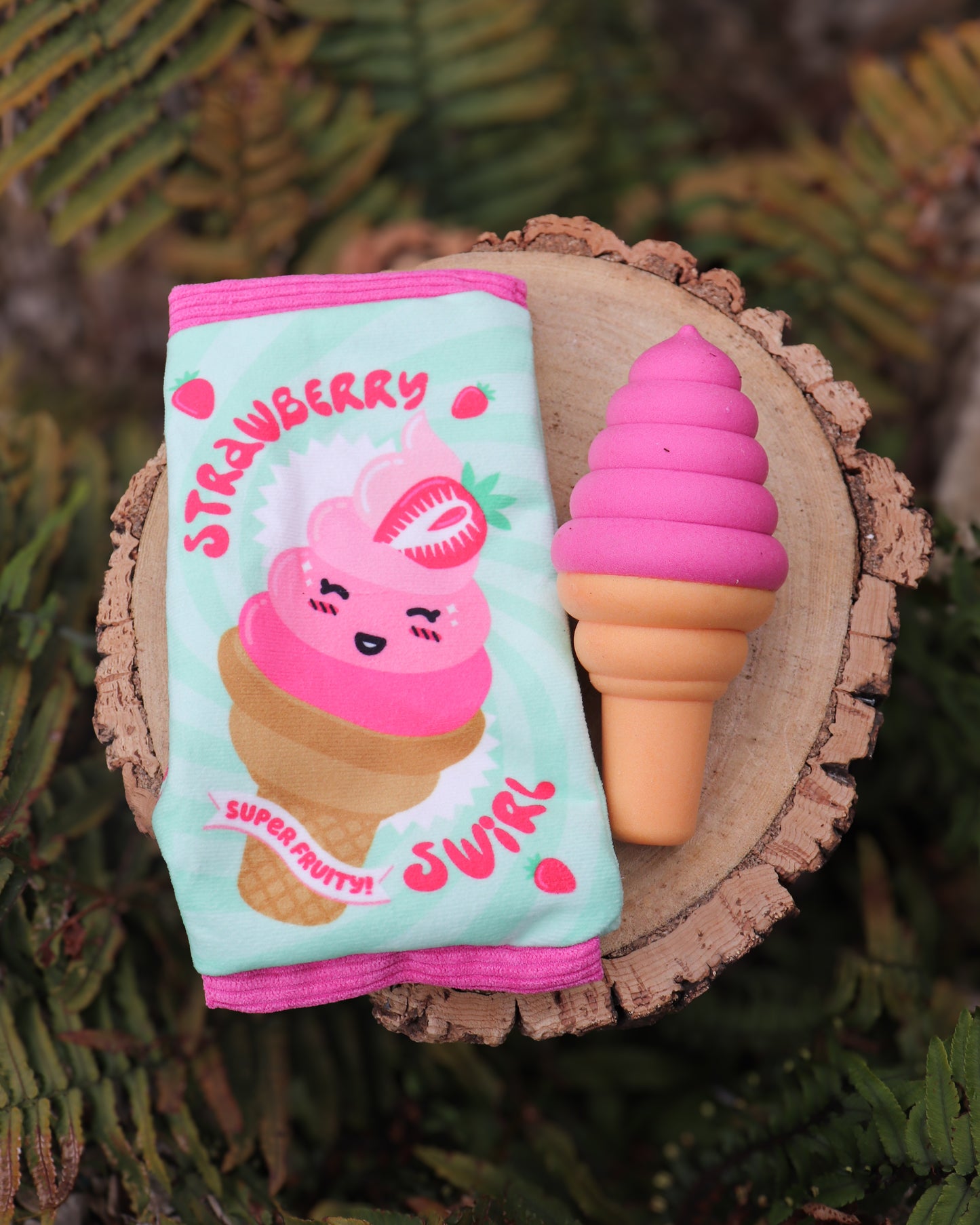 WRAPPED ICE CREAM TOUGH TOY