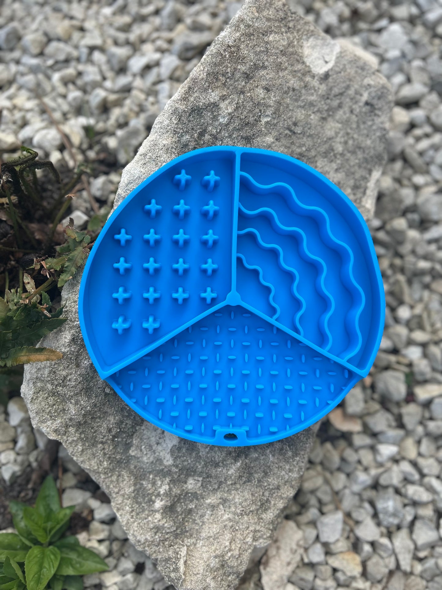 3 WAY SLOW FEEDER BOWL PLATE