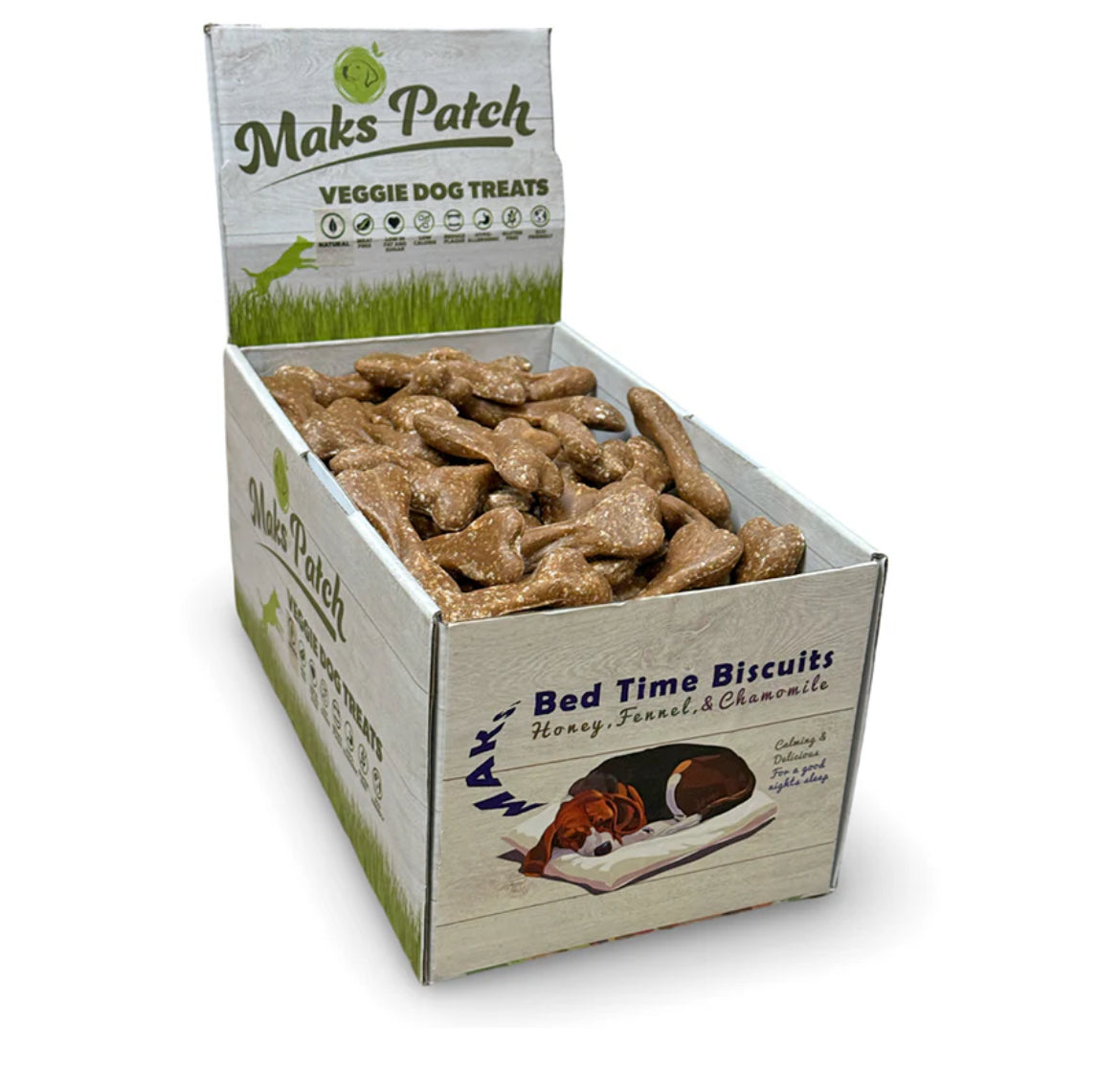 “TIME FOR BED” VEGGIE CHEW BONE/BISCUIT