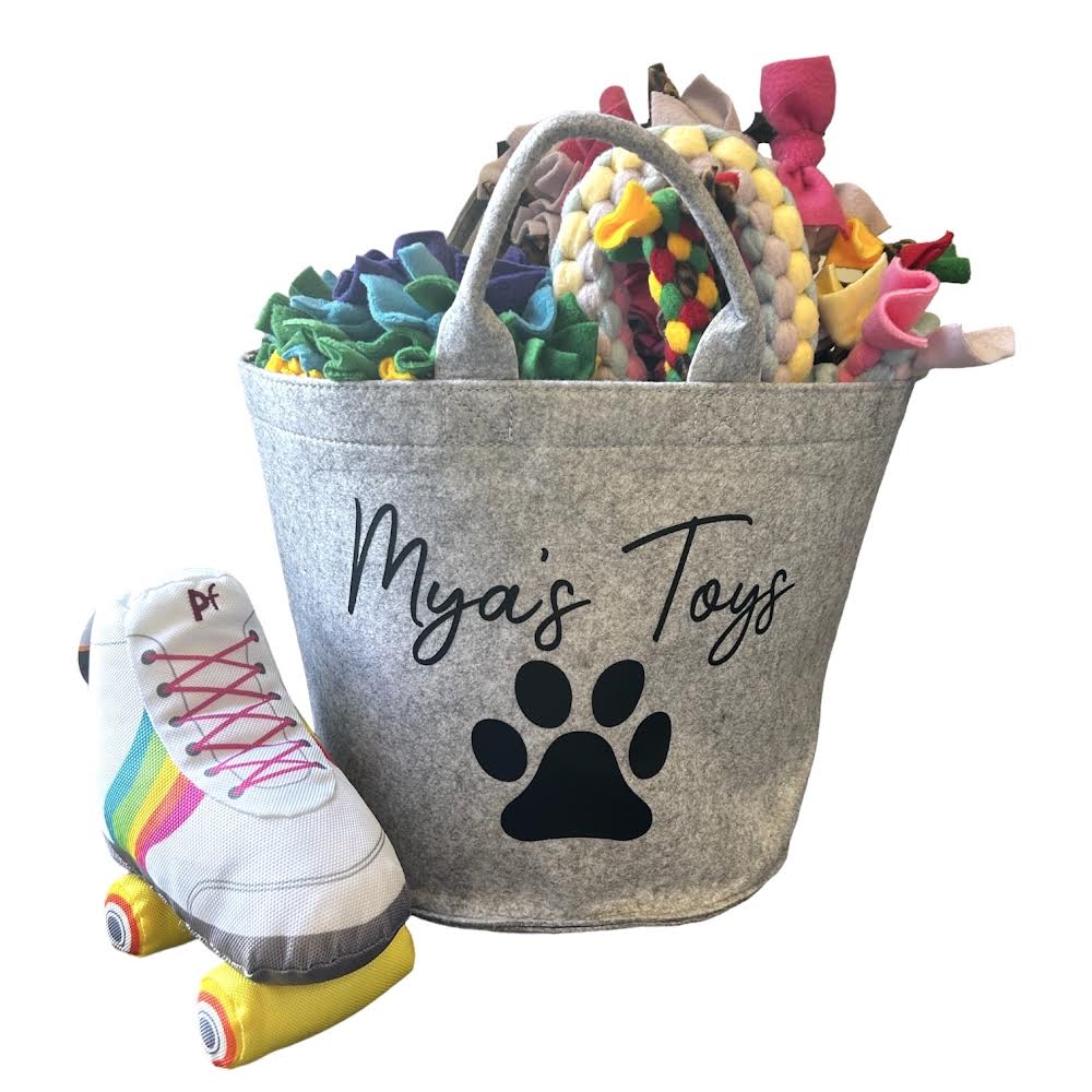 PERSONALISED TOY BAGS / TRUGS