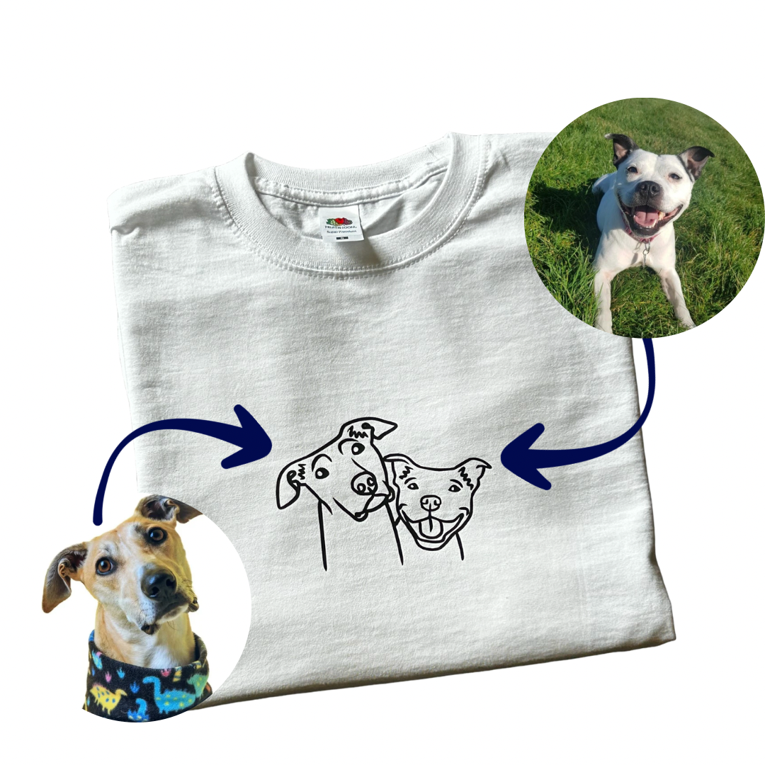 PET PAWTRAIT PERSONALISED T-SHIRT