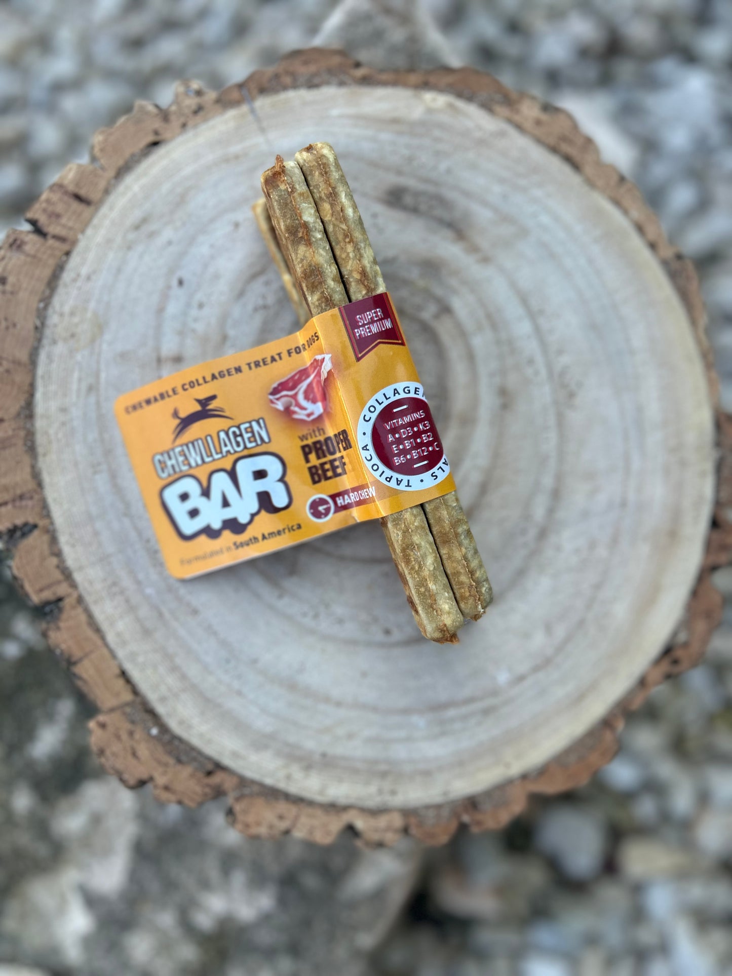 CHEWLLAGEN BEEF BAR 3 PACK - COLLAGEN RICH