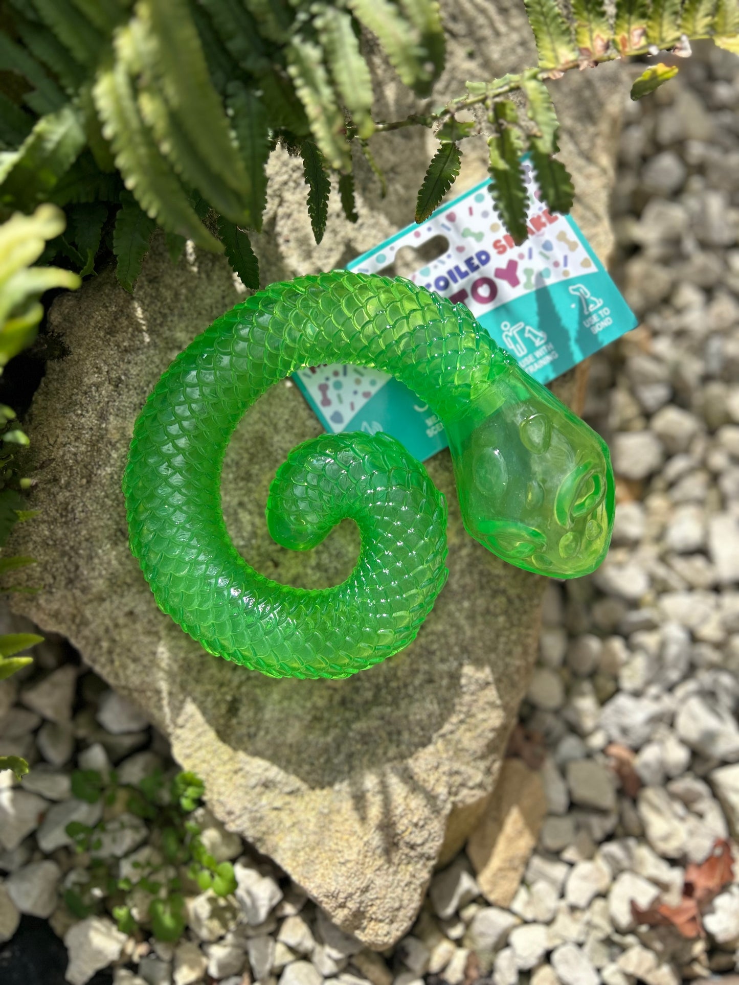STUFF A SNAKE CURLED ENRICHMENT TOY