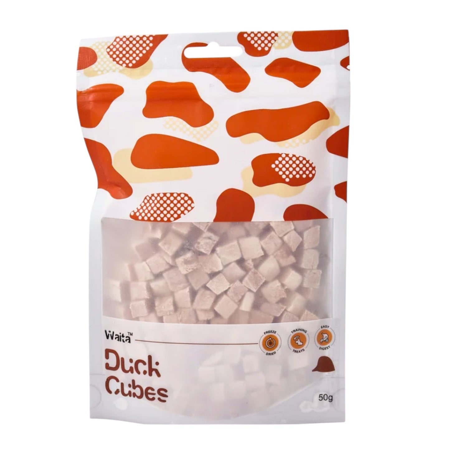 WAITA FREEZE DRIED DUCK CUBES 50g