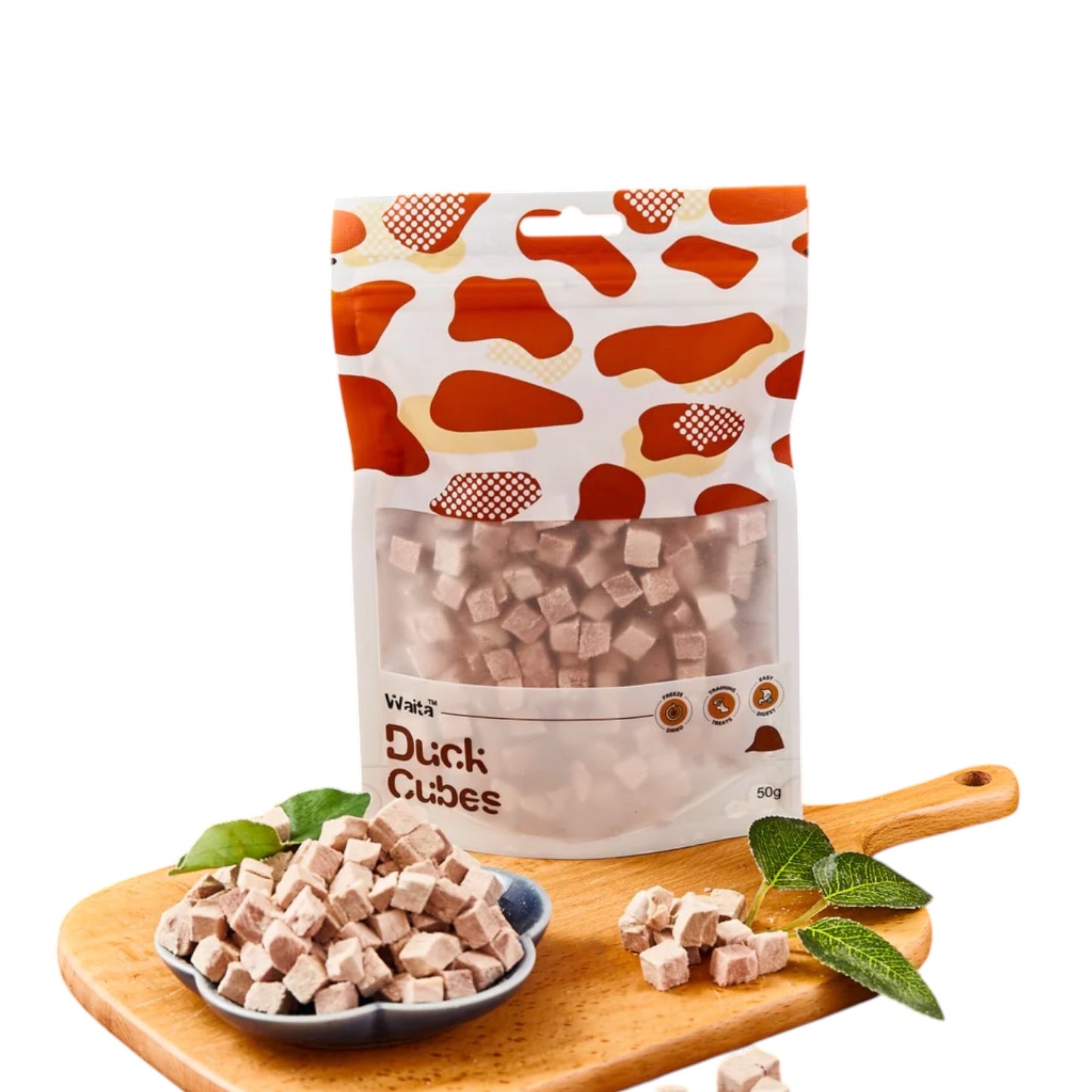 WAITA FREEZE DRIED DUCK CUBES 50g