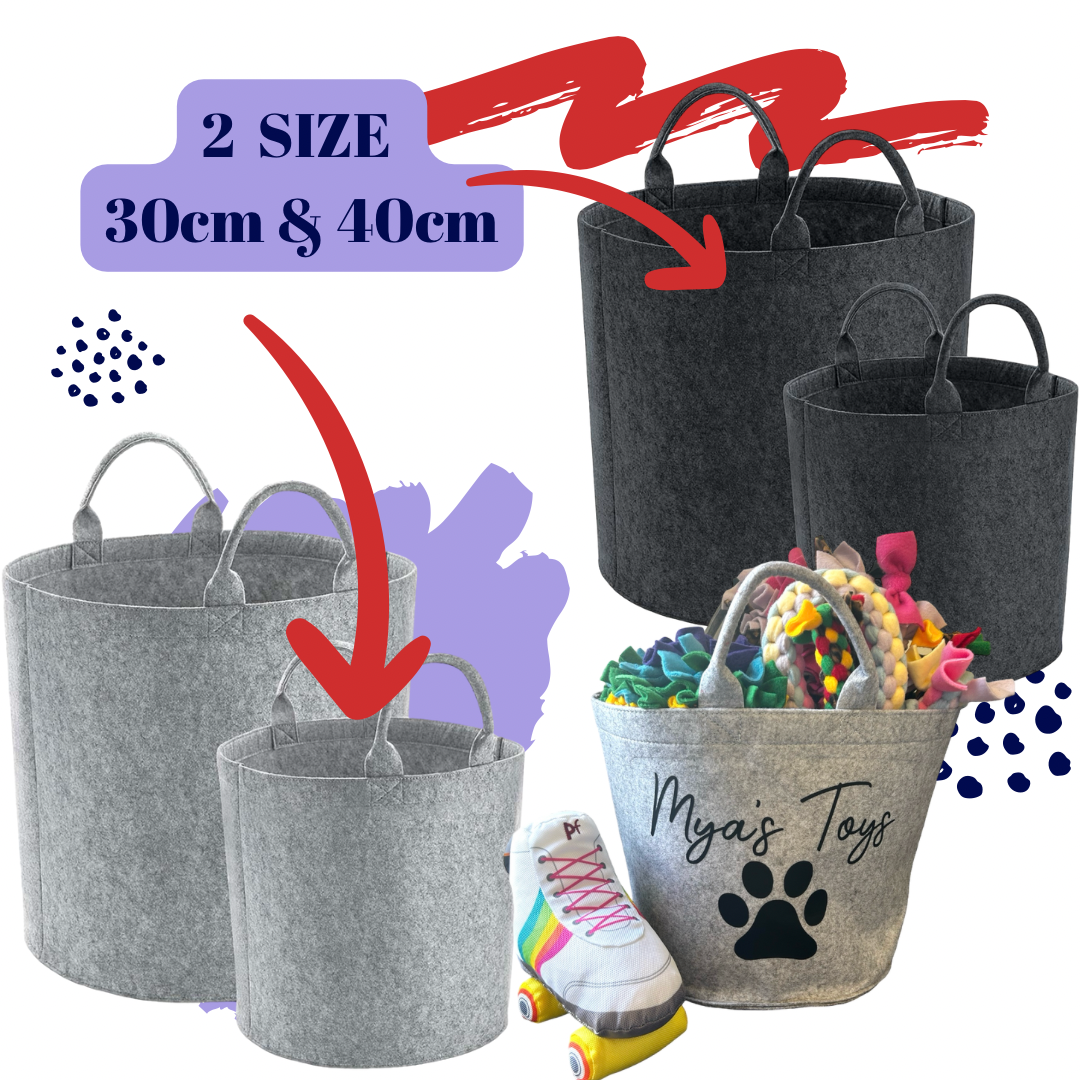 PERSONALISED TOY BAGS / TRUGS