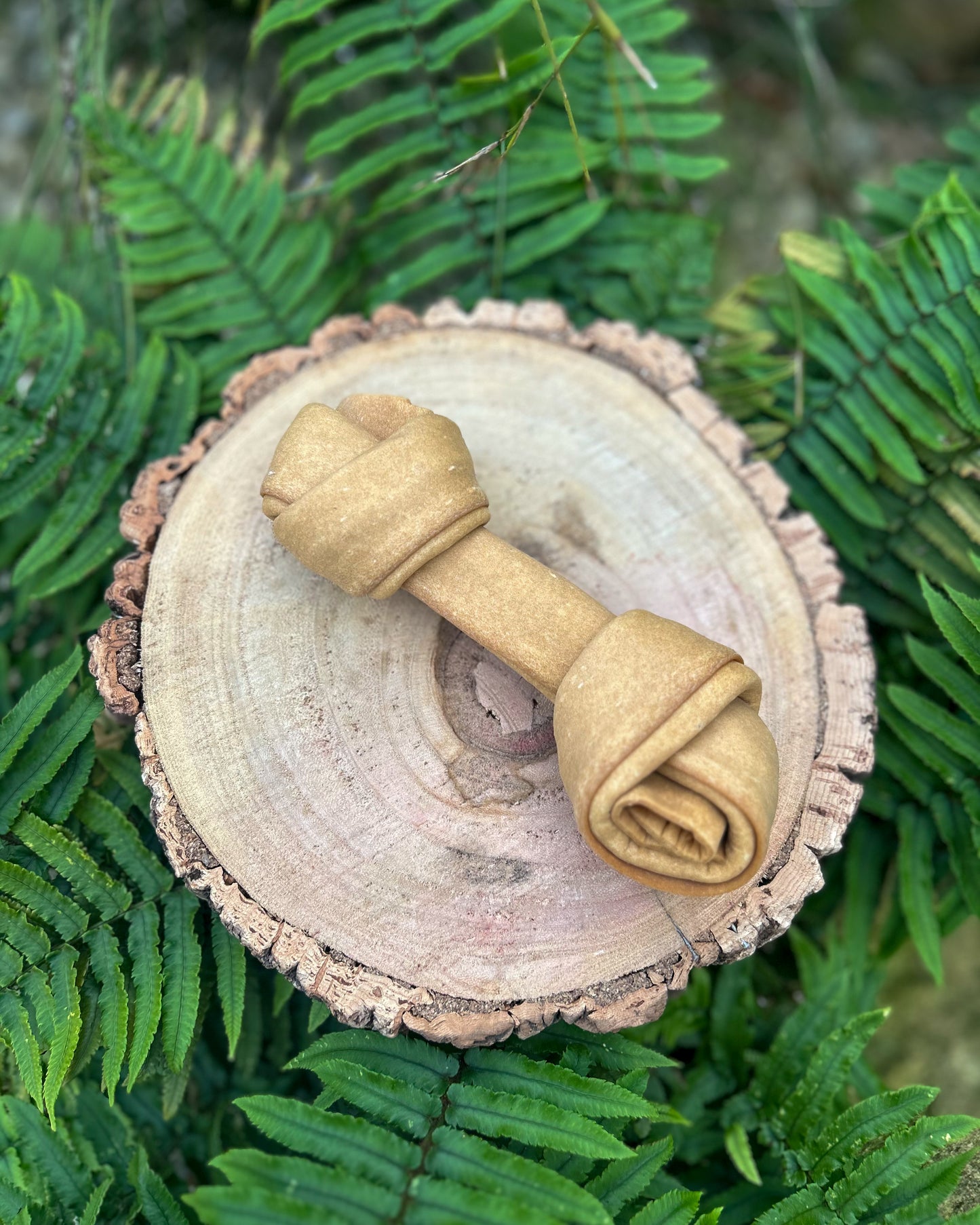 LARGE KNOTTED PUFFED TURKEY & PARSNIP CHEW BONE