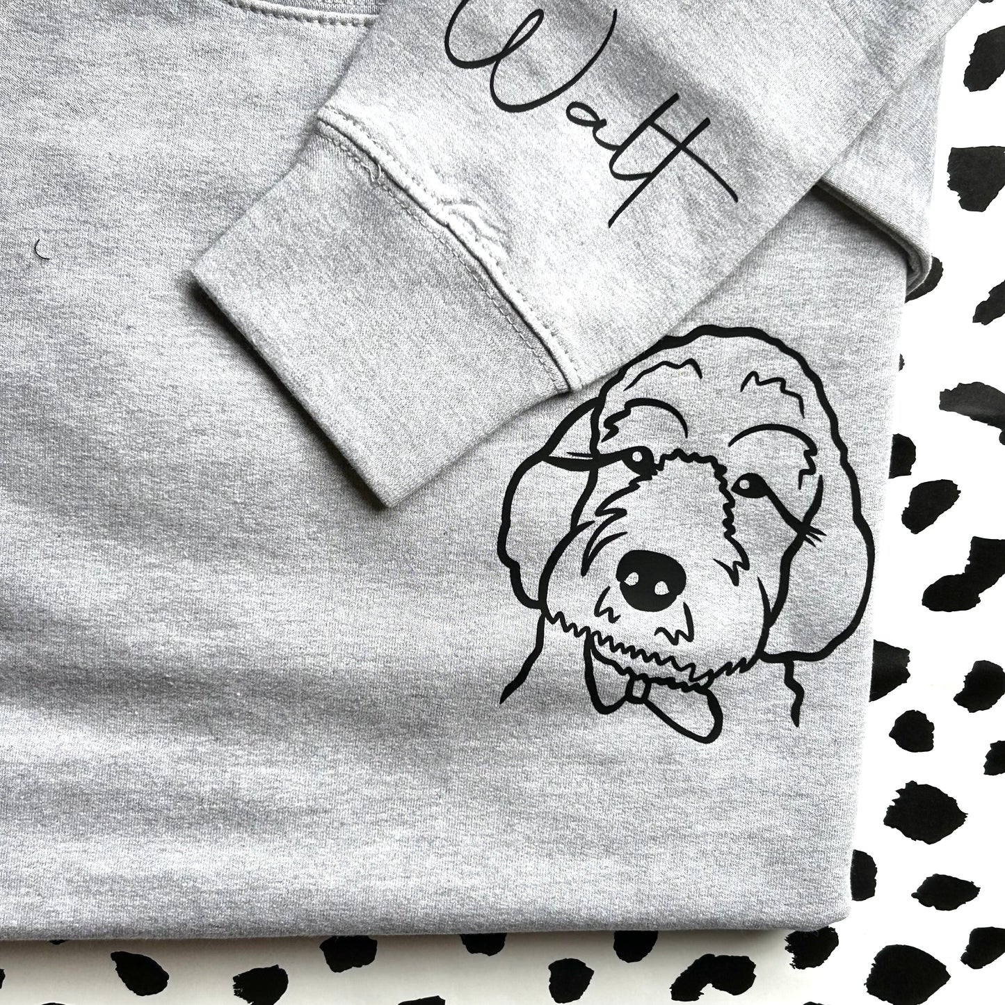 PET PAW-TRAIT PERSONALISED SWEATER