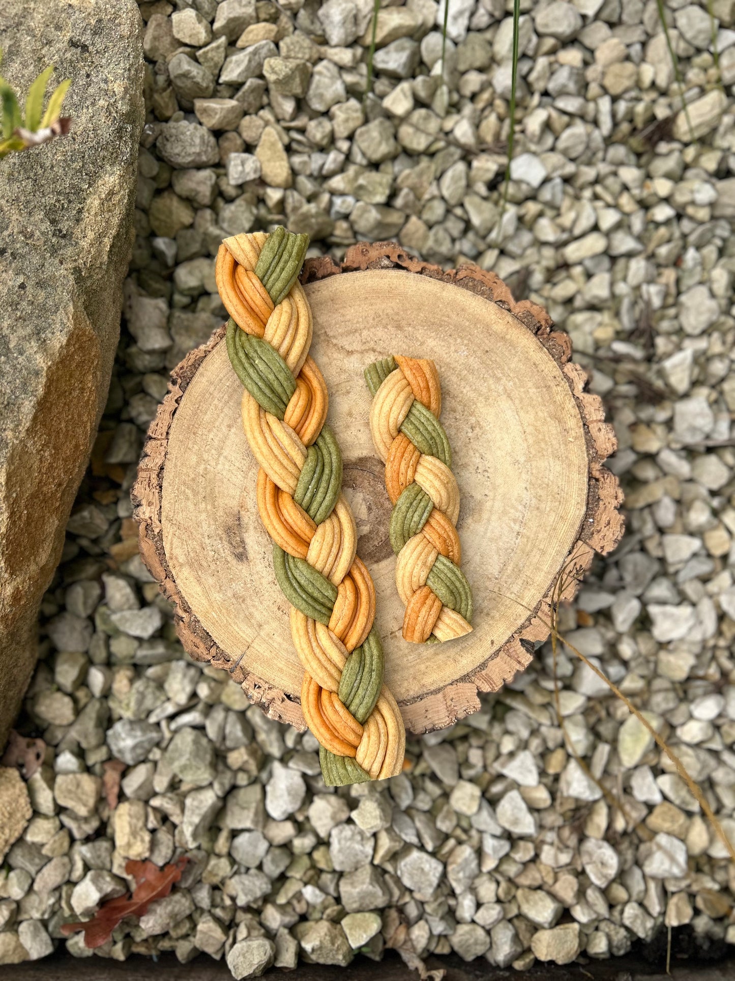 TRI TONE PEANUT BUTTER BRAID REGULAR & XL