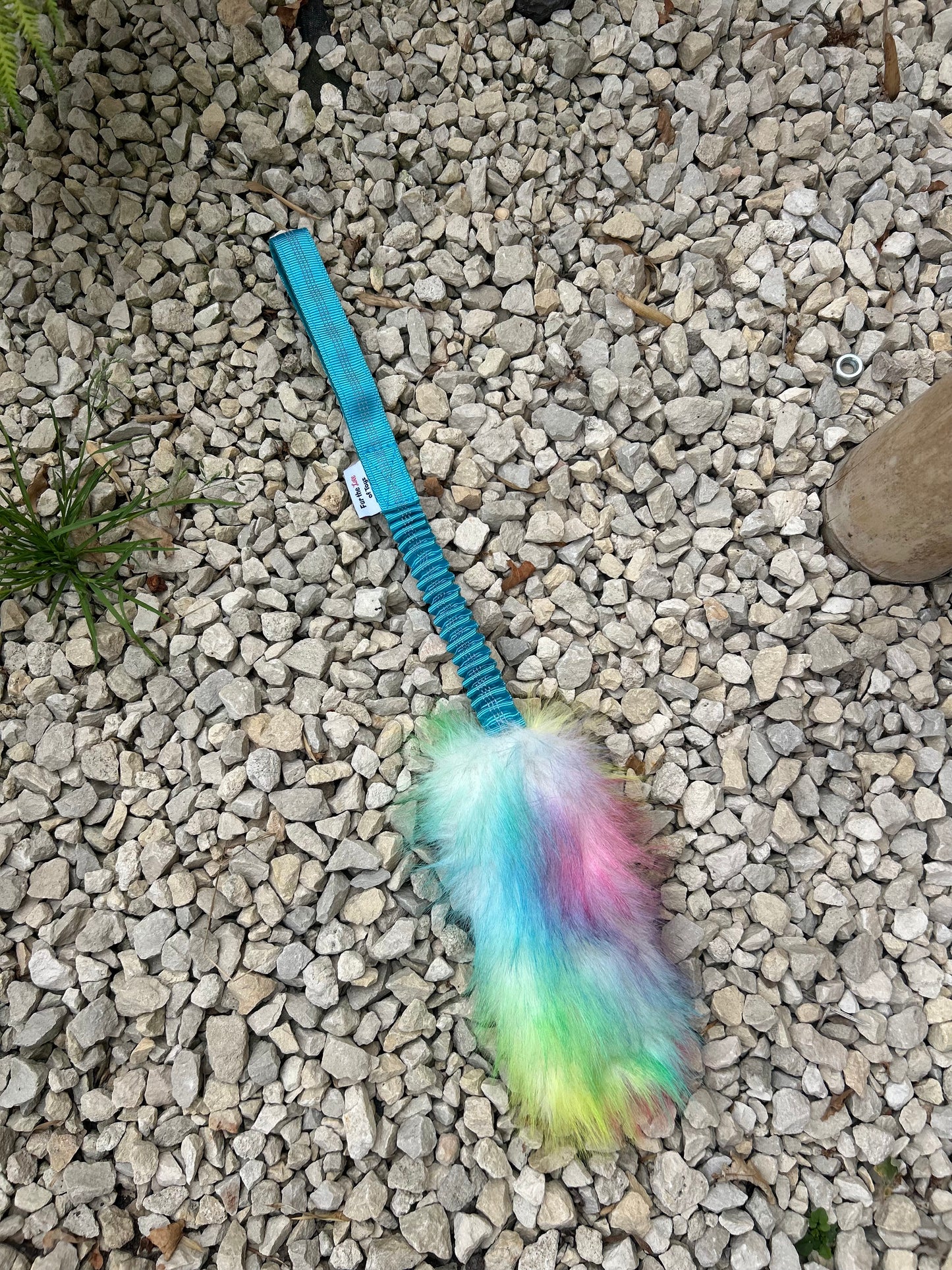 FAUX FUR BUNGEE LURE TUG ROPES