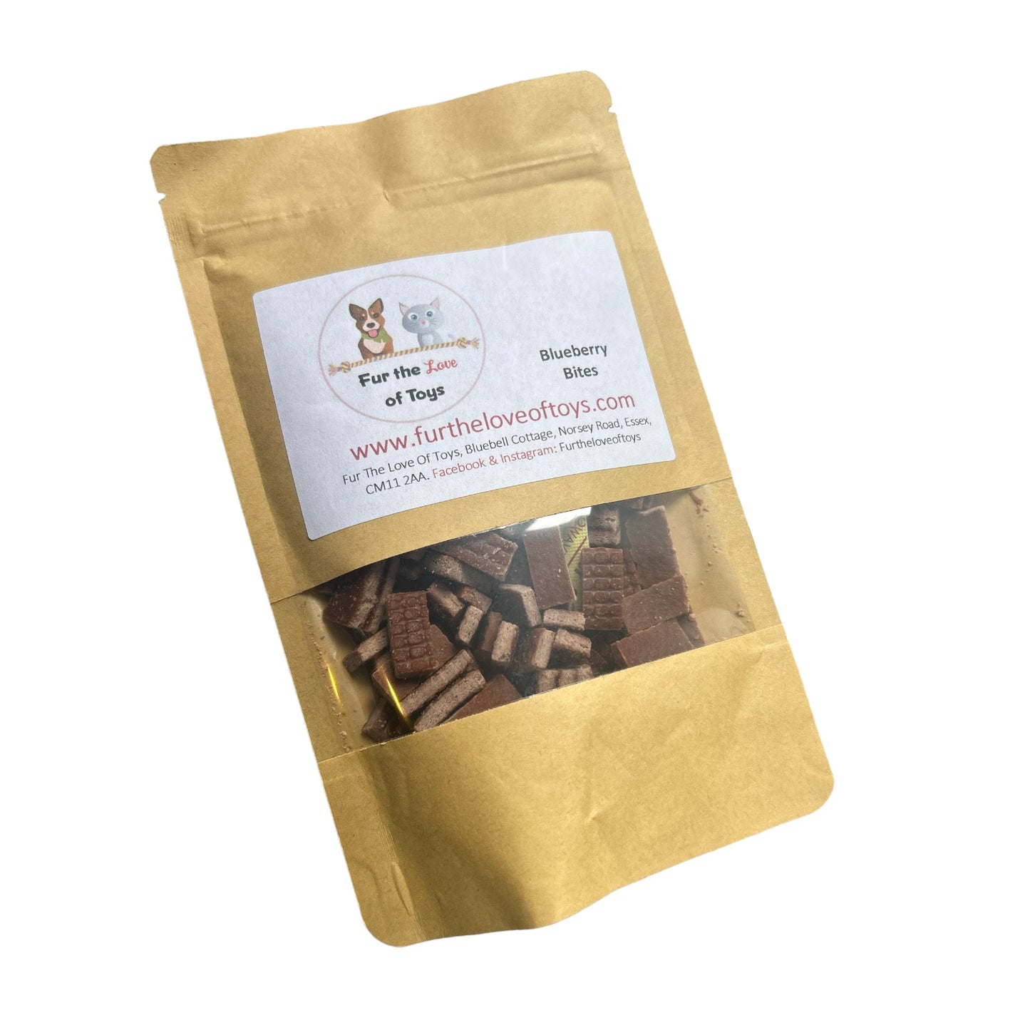 BLUEBERRY BITES 80g (CONTAINS CHICKEN)