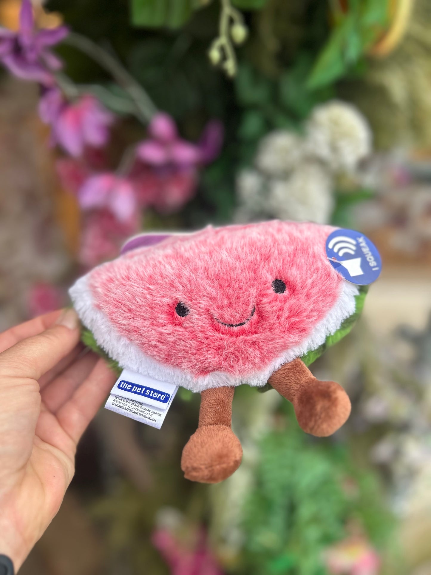FRUITY FRIENDS FRUIT PLUSHIE DOG TOY