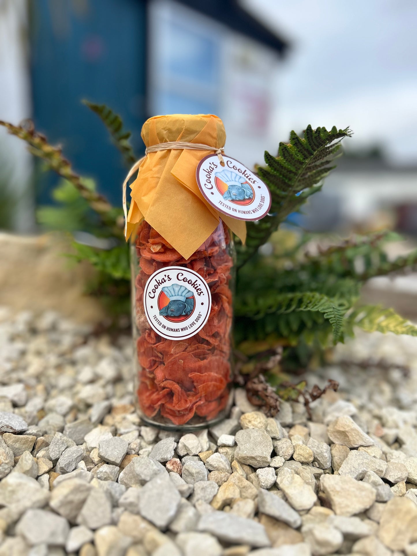 COOKAS COOKIES CARROT CHIPS TOPPER