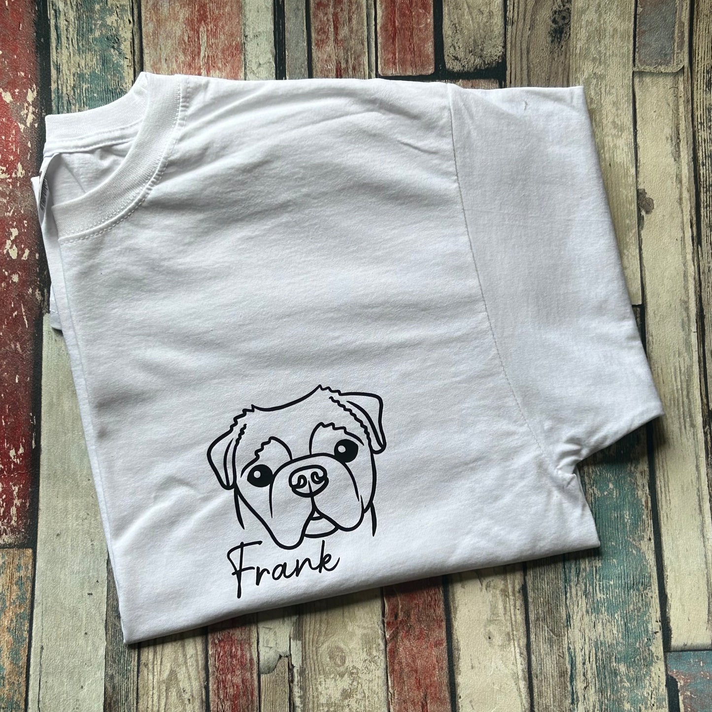 PET PAWTRAIT PERSONALISED T-SHIRT