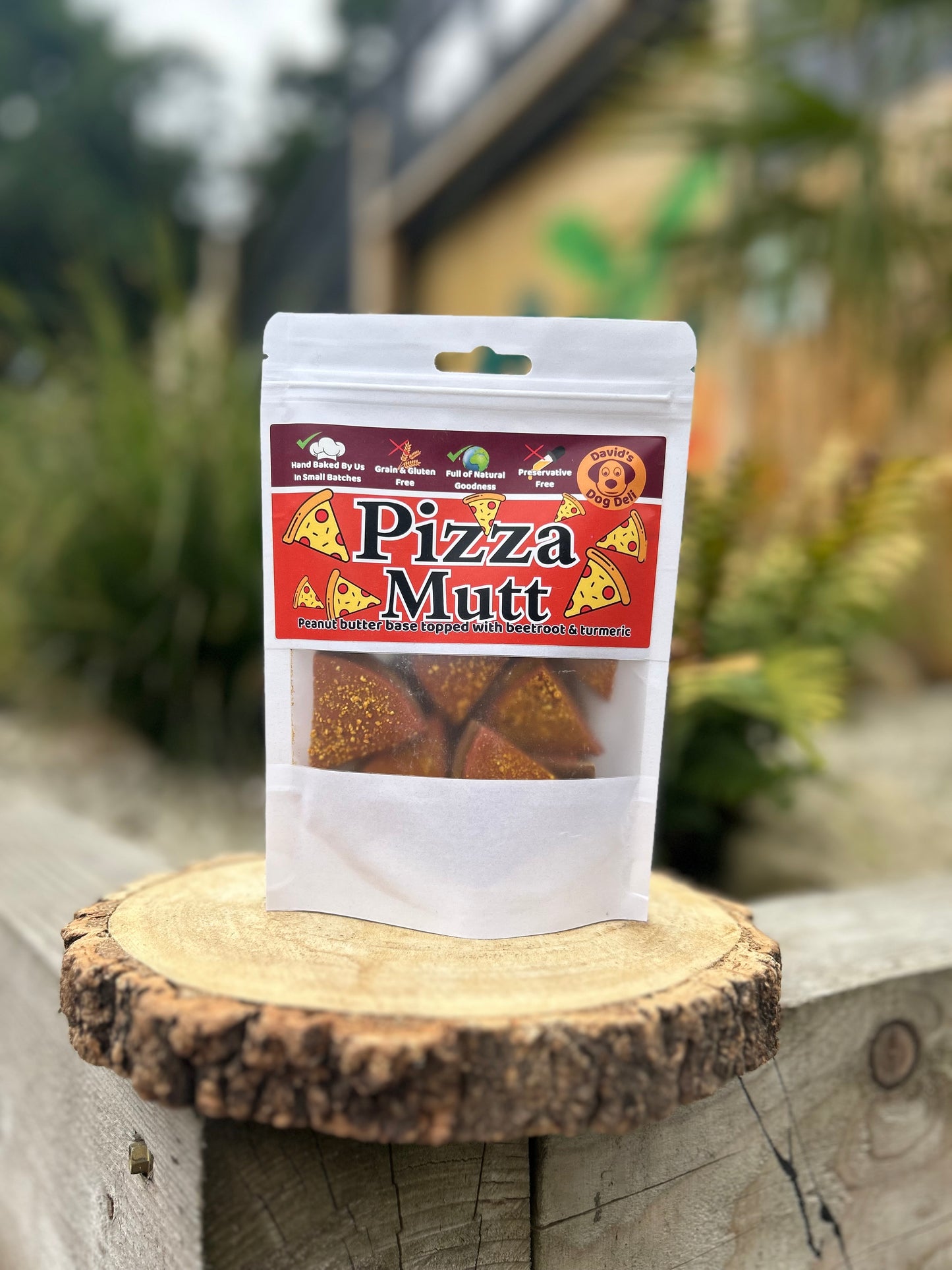 PIZZA MUTT HANDBAKED DOG BISCUITS