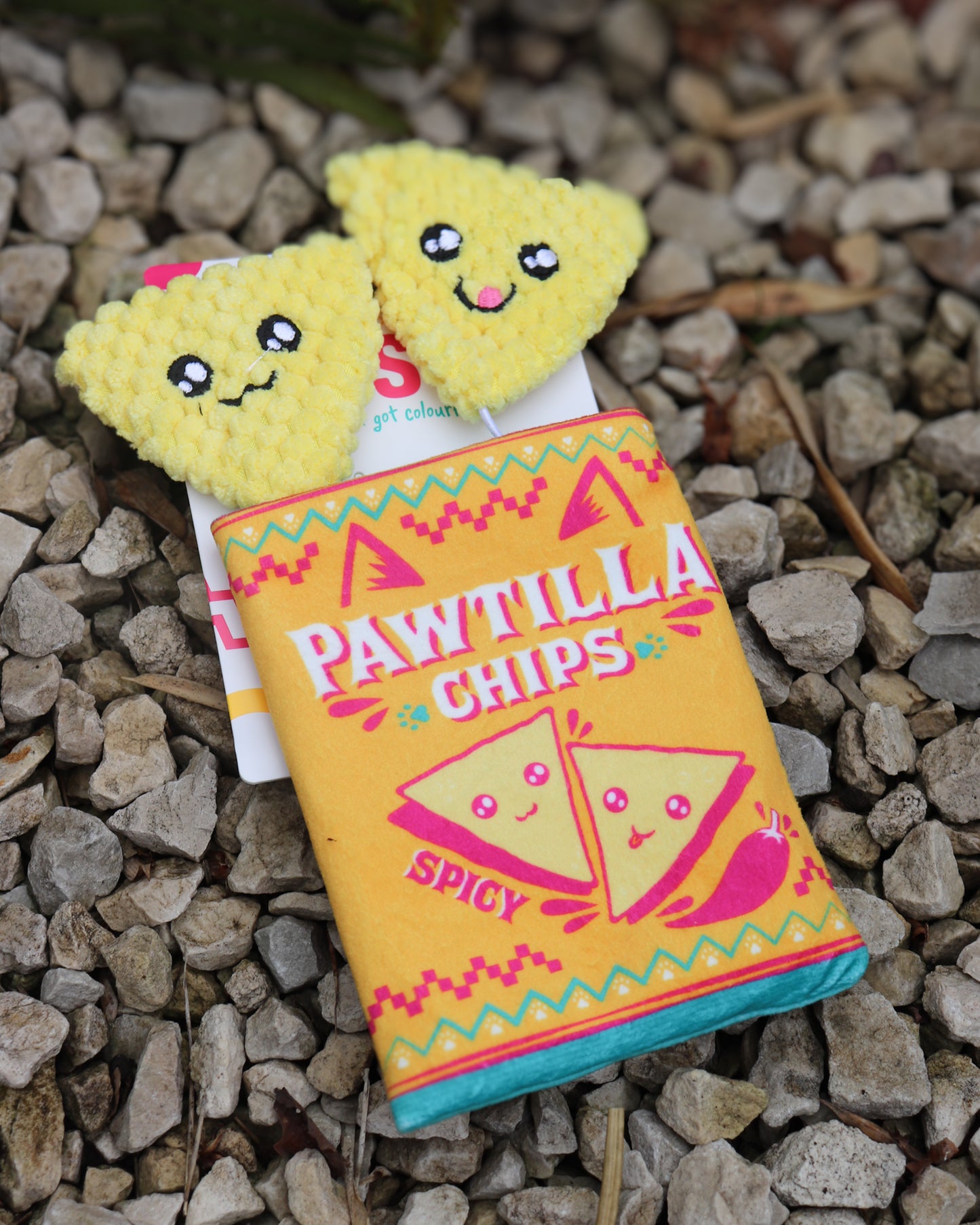 FIESTA PAWTILLA CHIPS MINI BURROW TOY