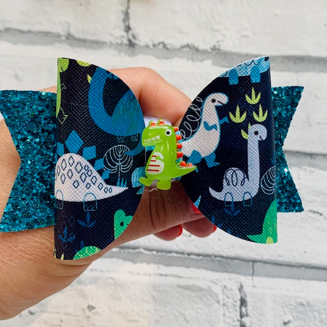 ROARSOME GLITTER BOW