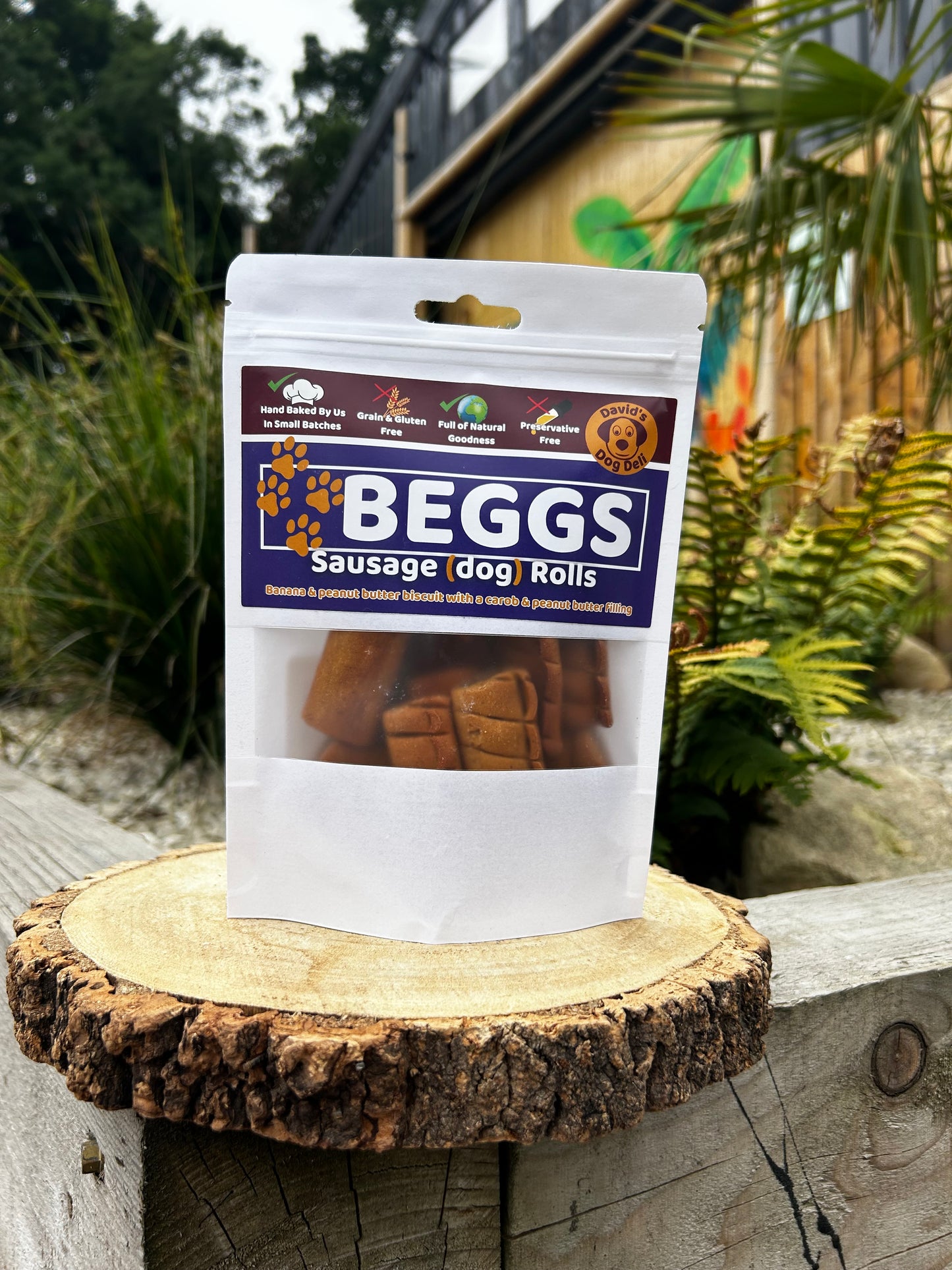 BEGGS SAUSAGE (DOG) ROLLS HANDBAKED BISCUITS