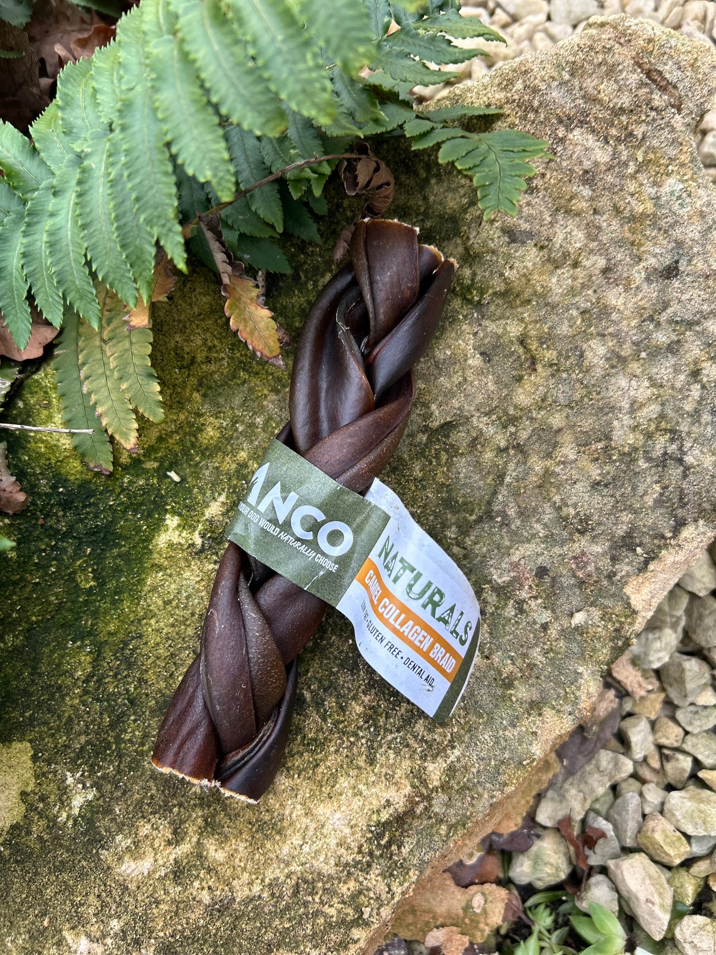 ANCO MEDIUM CAMEL COLLAGEN BRAID