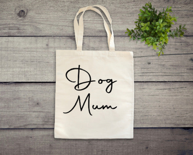 DOG MUM TOTE BAG
