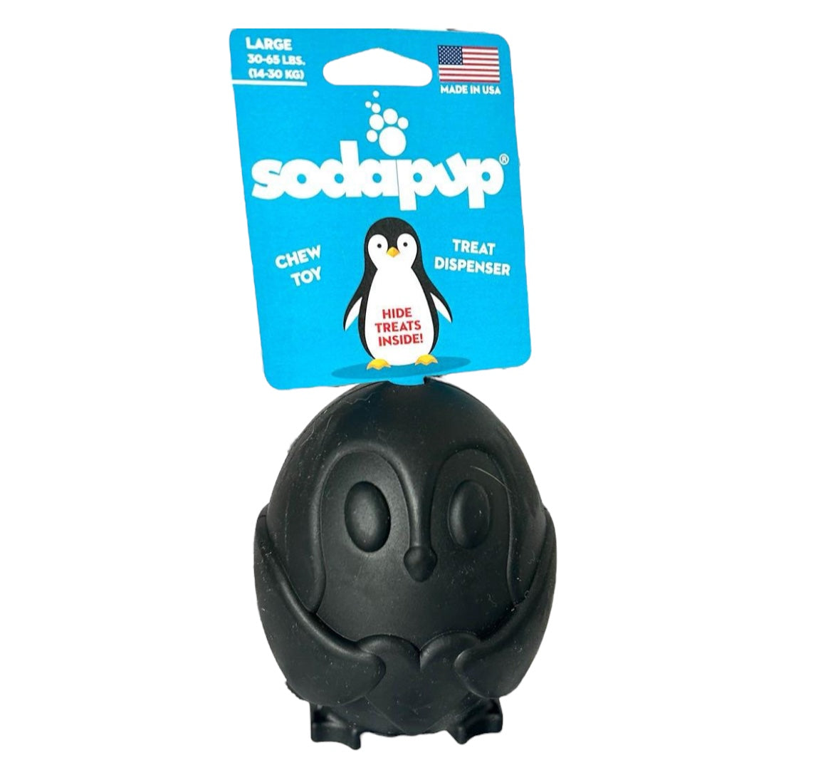 SODAPUP PENGUIN TREAT DISPENSER DOG CHEW TOY