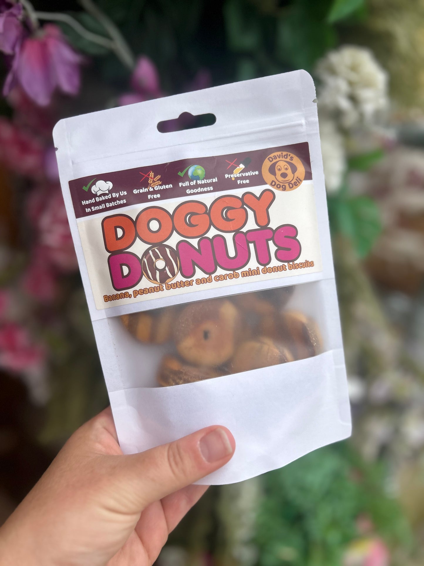 DOGGY DONUTS HANDBAKED BISCUITS