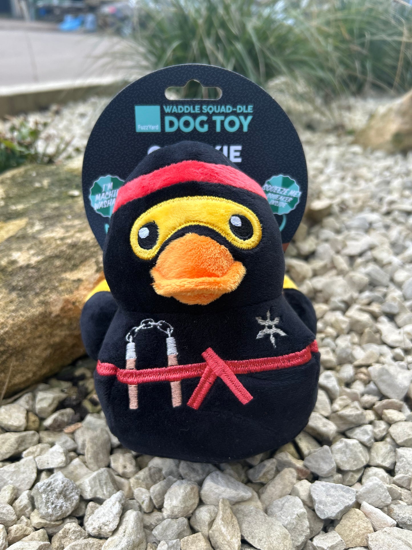 QUACKIE CHAN DUCK PLUSHIE