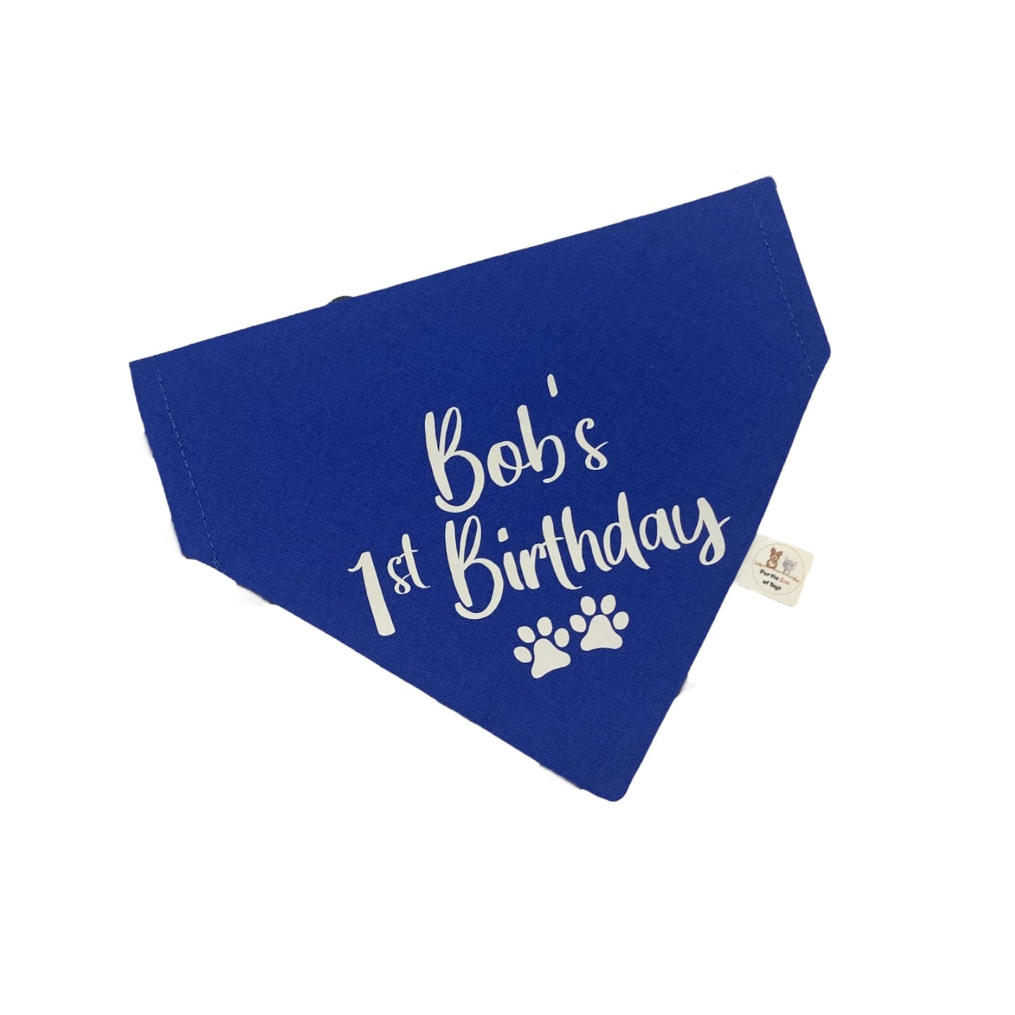 PERSONALISED BIRTHDAY BANDANA