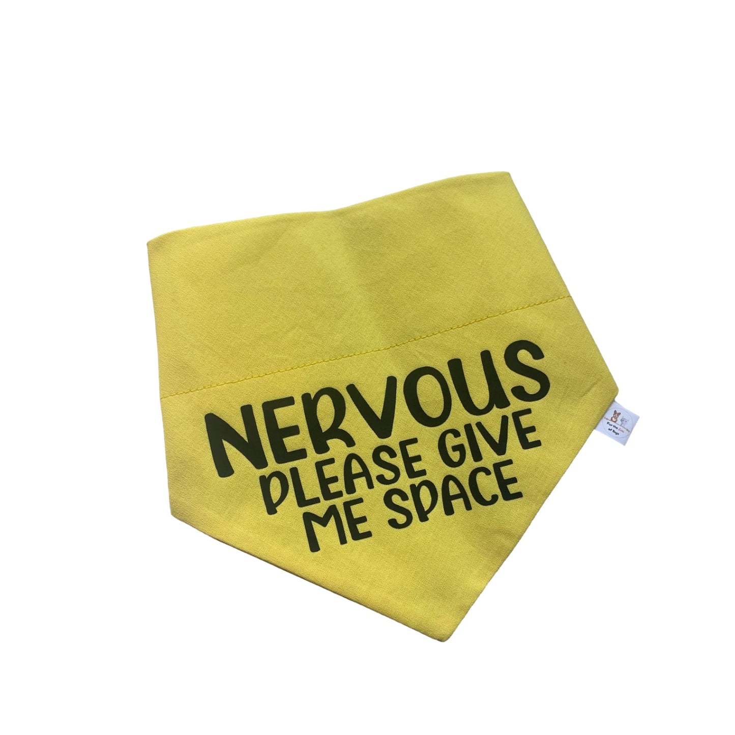 NERVOUS PLEASE GIVE ME SPACE BANDANA