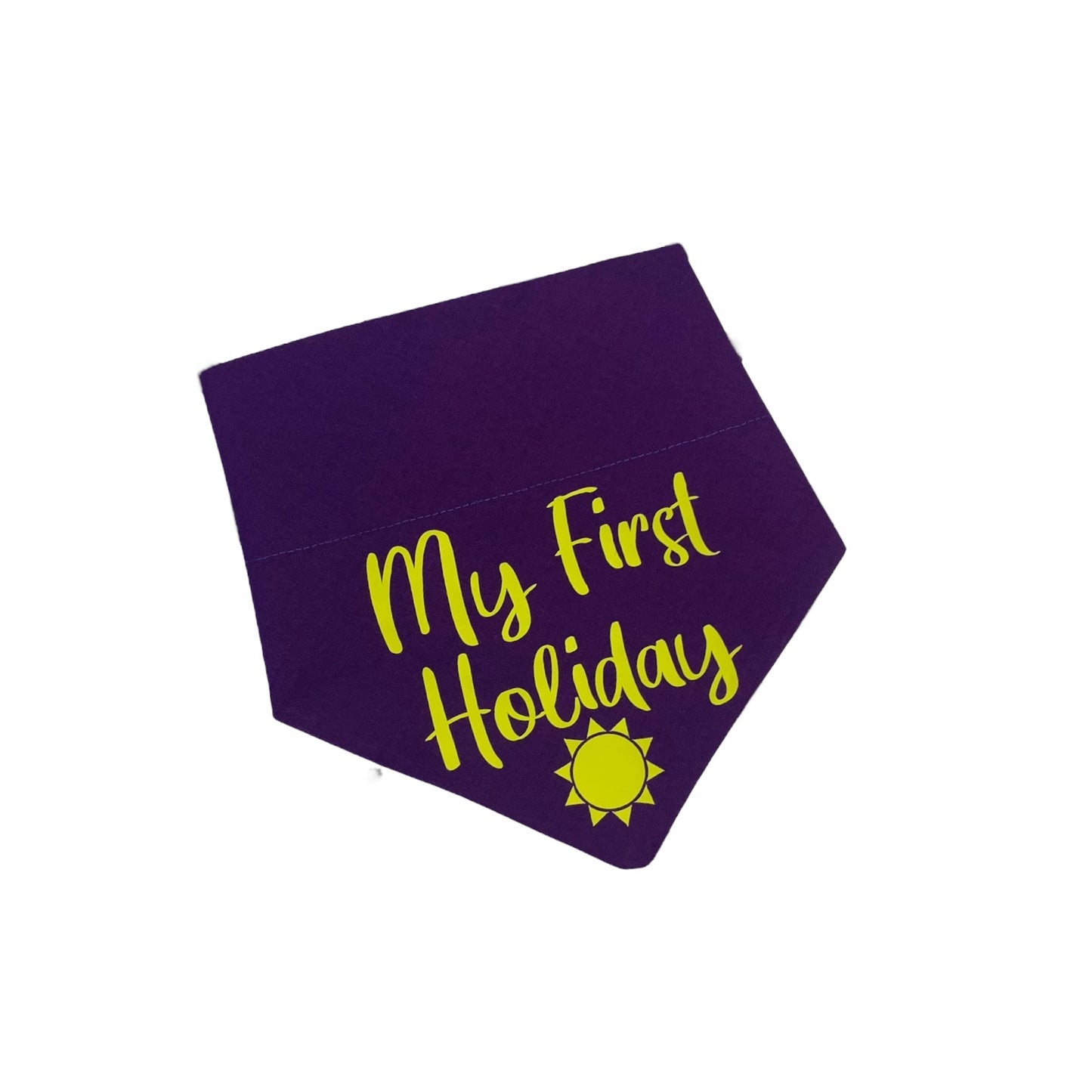 MY FIRST HOLIDAY BANDANA