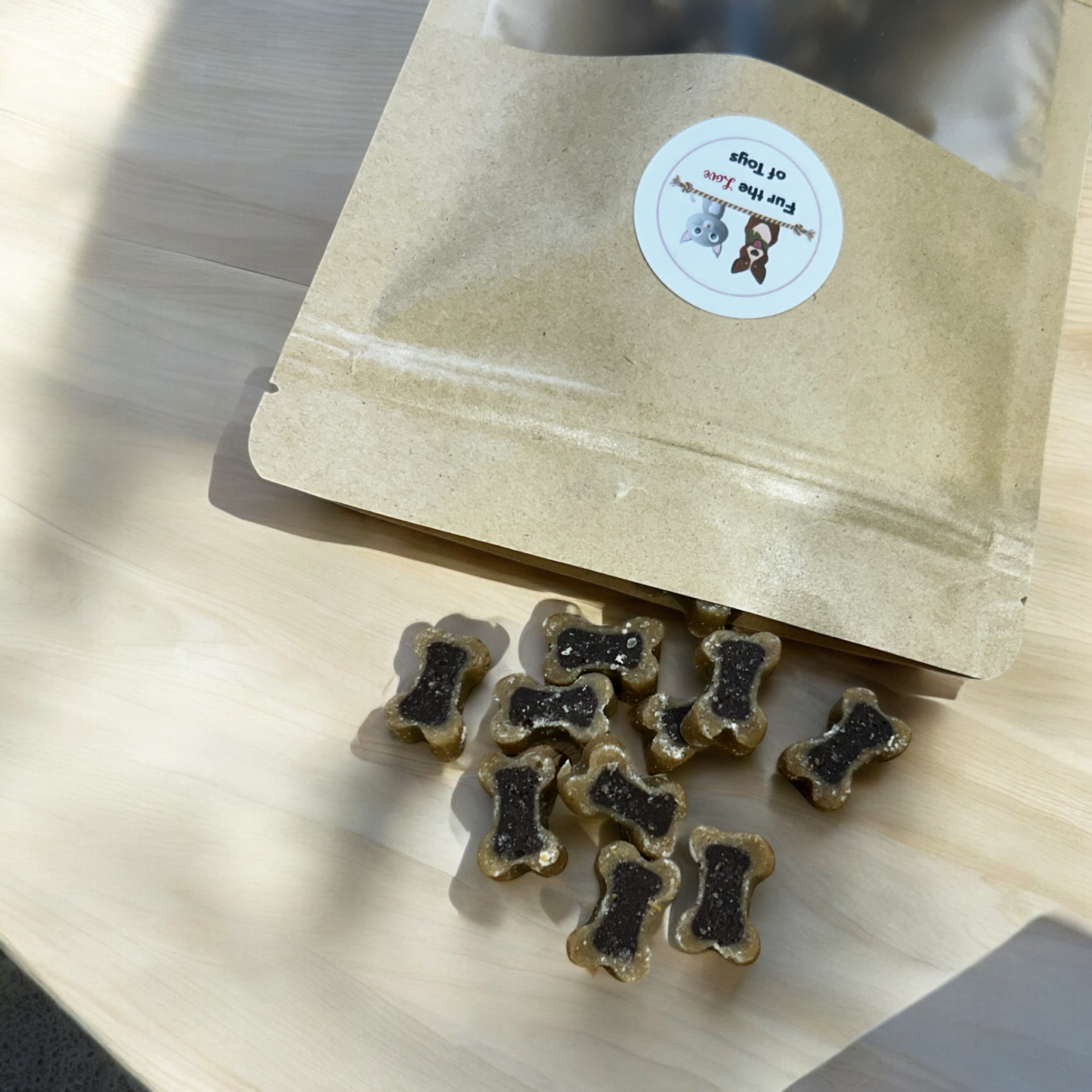 DUCK & ORANGE BONES TRAINING TREATS 100g