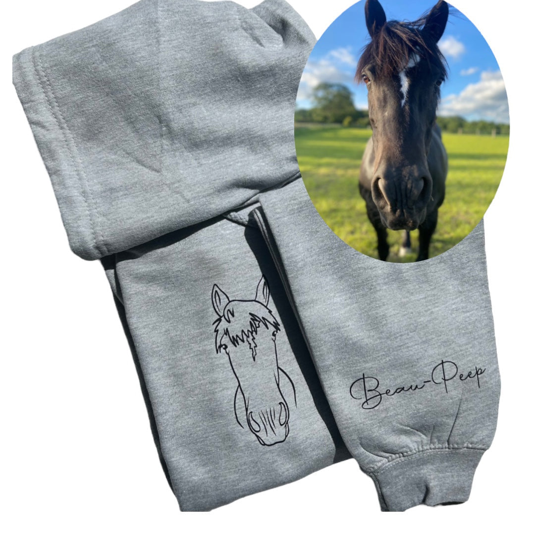 PET PAW-TRAIT PERSONALISED HOODIE