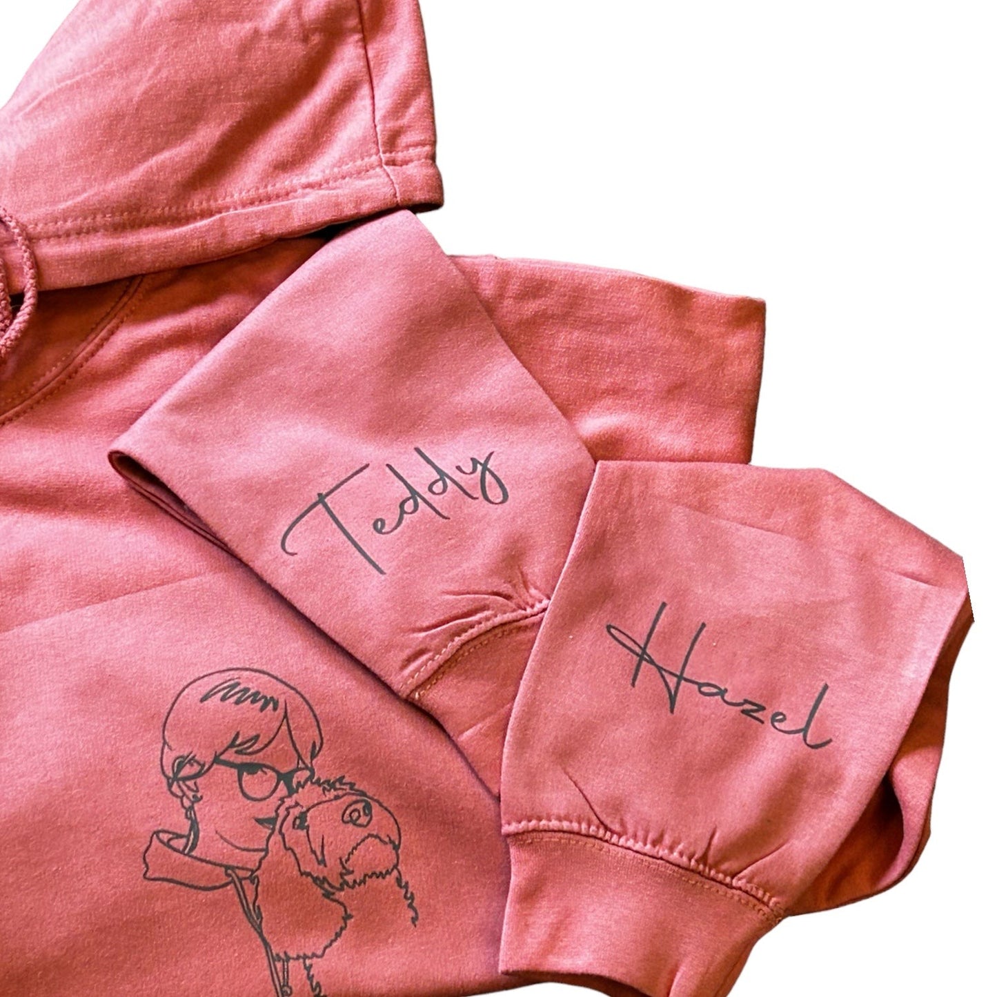 PET PAW-TRAIT PERSONALISED HOODIE