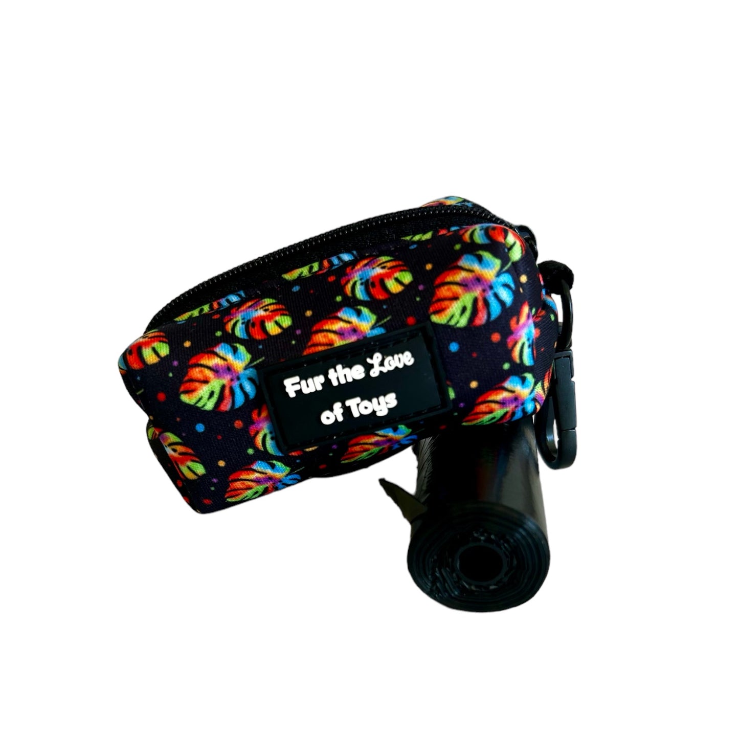 POOP BAG HOLDER - NEON JUNGLE