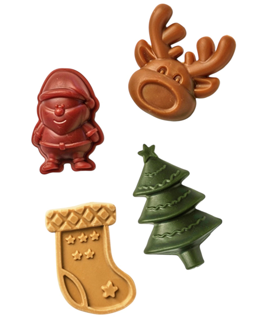 WINTER WONDERLAND FESTIVE SHAPED DENTAL DOG CHEWS CHICKEN & VEG