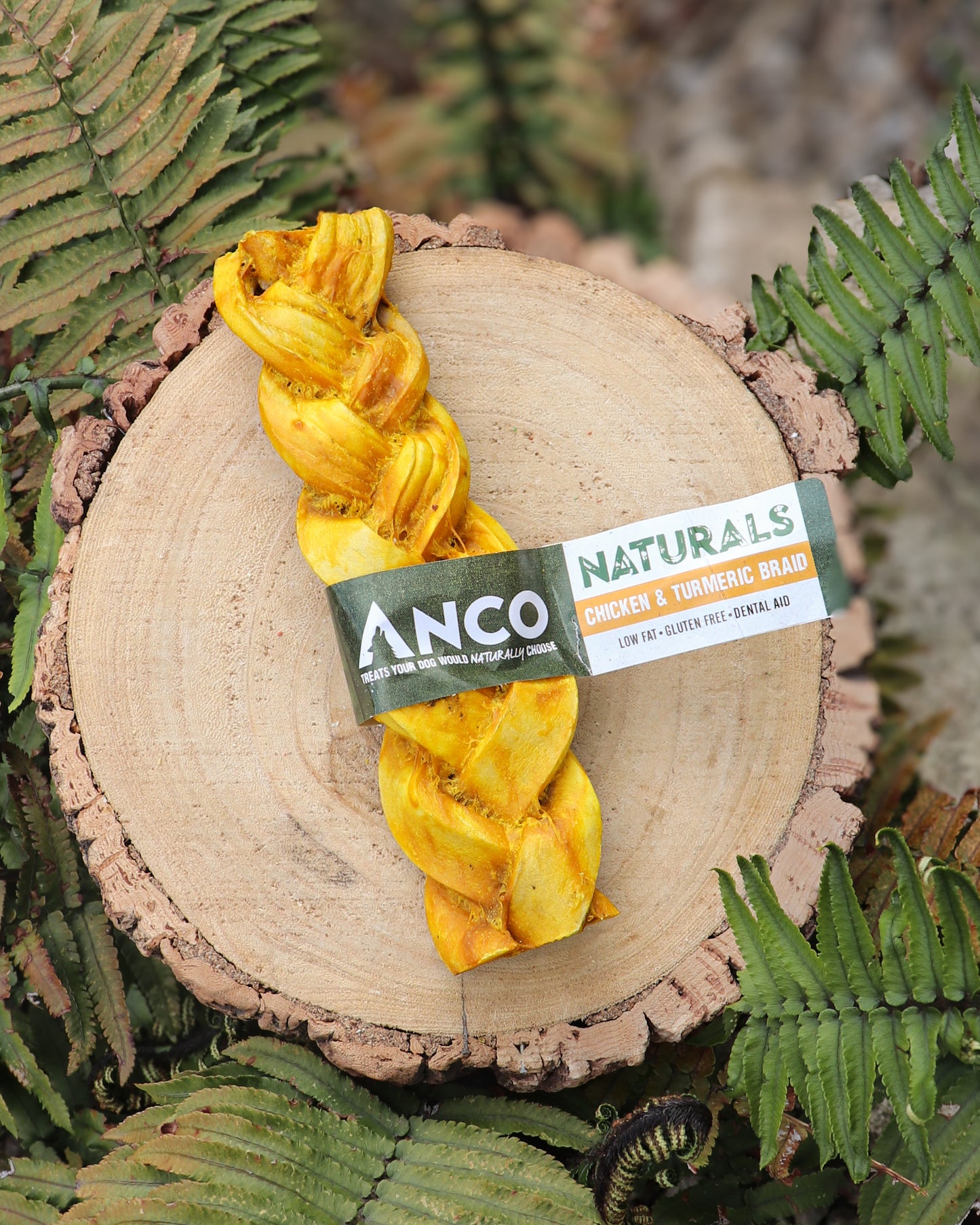 ANCO BEEF, CHICKEN & TURMERIC BRAID MEDIUM