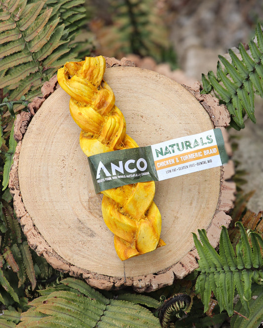 ANCO BEEF, CHICKEN & TURMERIC BRAID MEDIUM