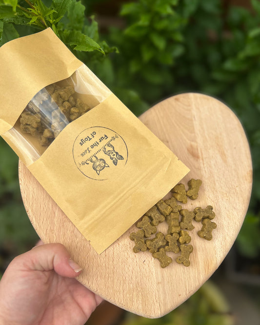 CHAMOMILE CALMING SOFT BONES TRAINING TREATS 100g