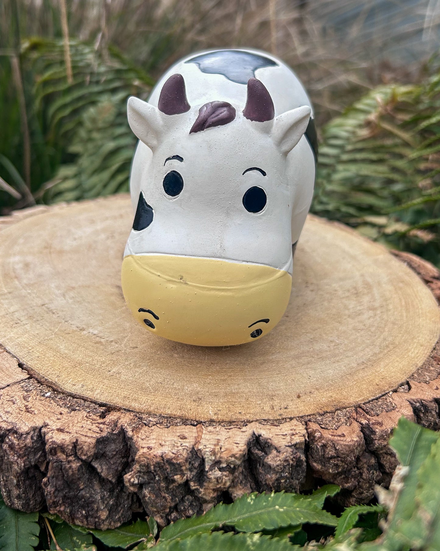 MR MOO COW SQUEAKY LATEX TOY
